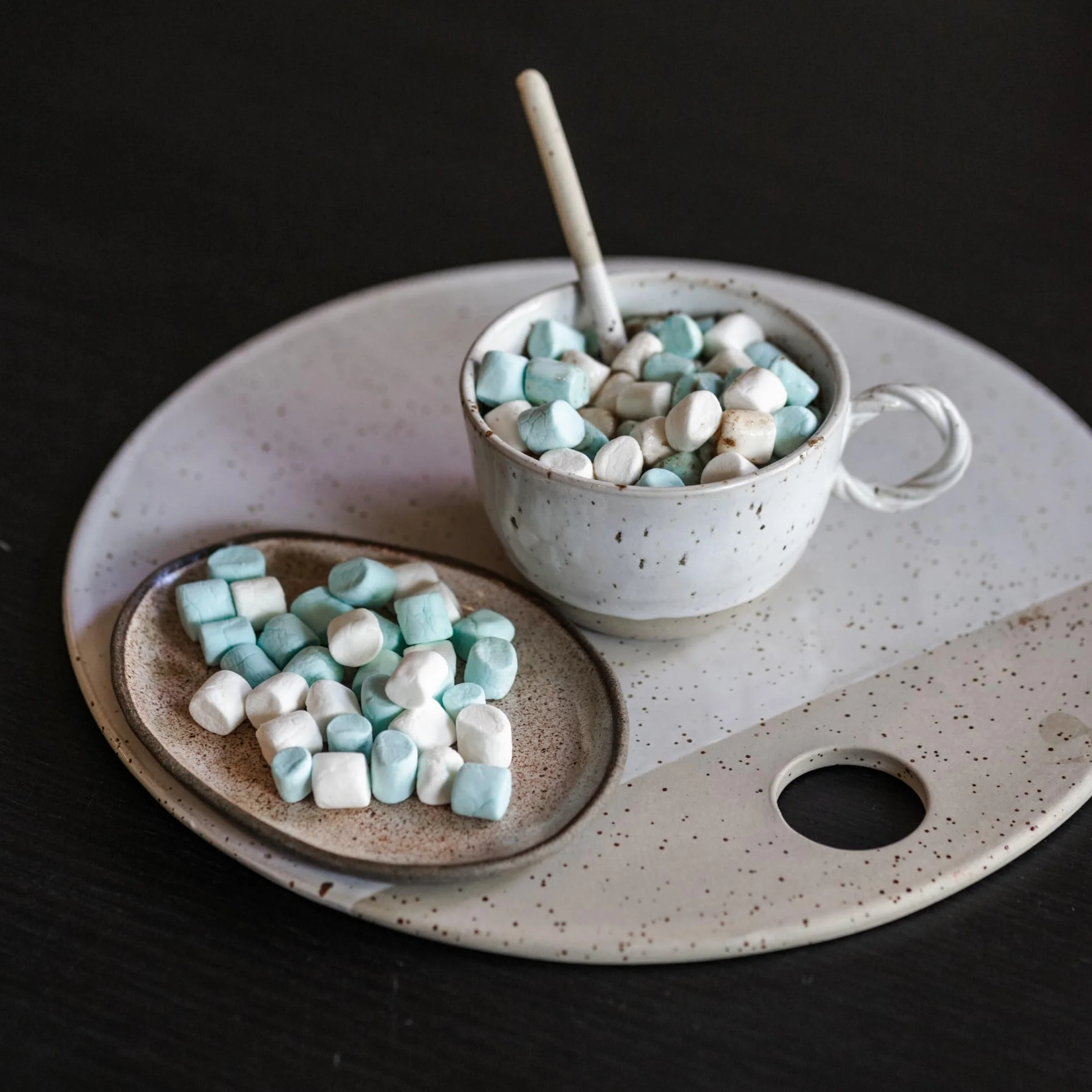 BAM Mini Marshmallow 250 g - słodkie marshmallows do gorącej czekolady, deserów i dekoracji