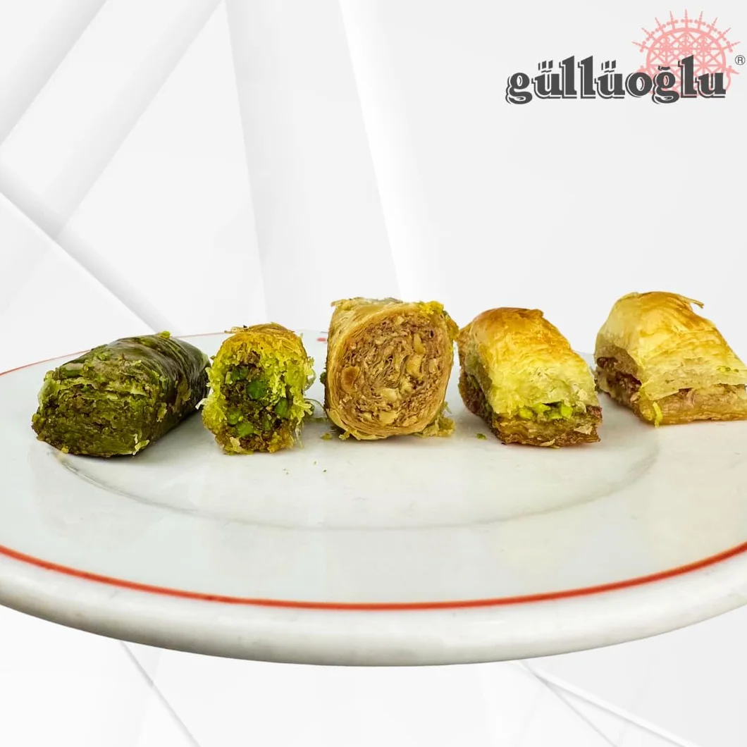 Gulluoglu Baklava Turecka 18 sztuk 600 g 5 asortymentów