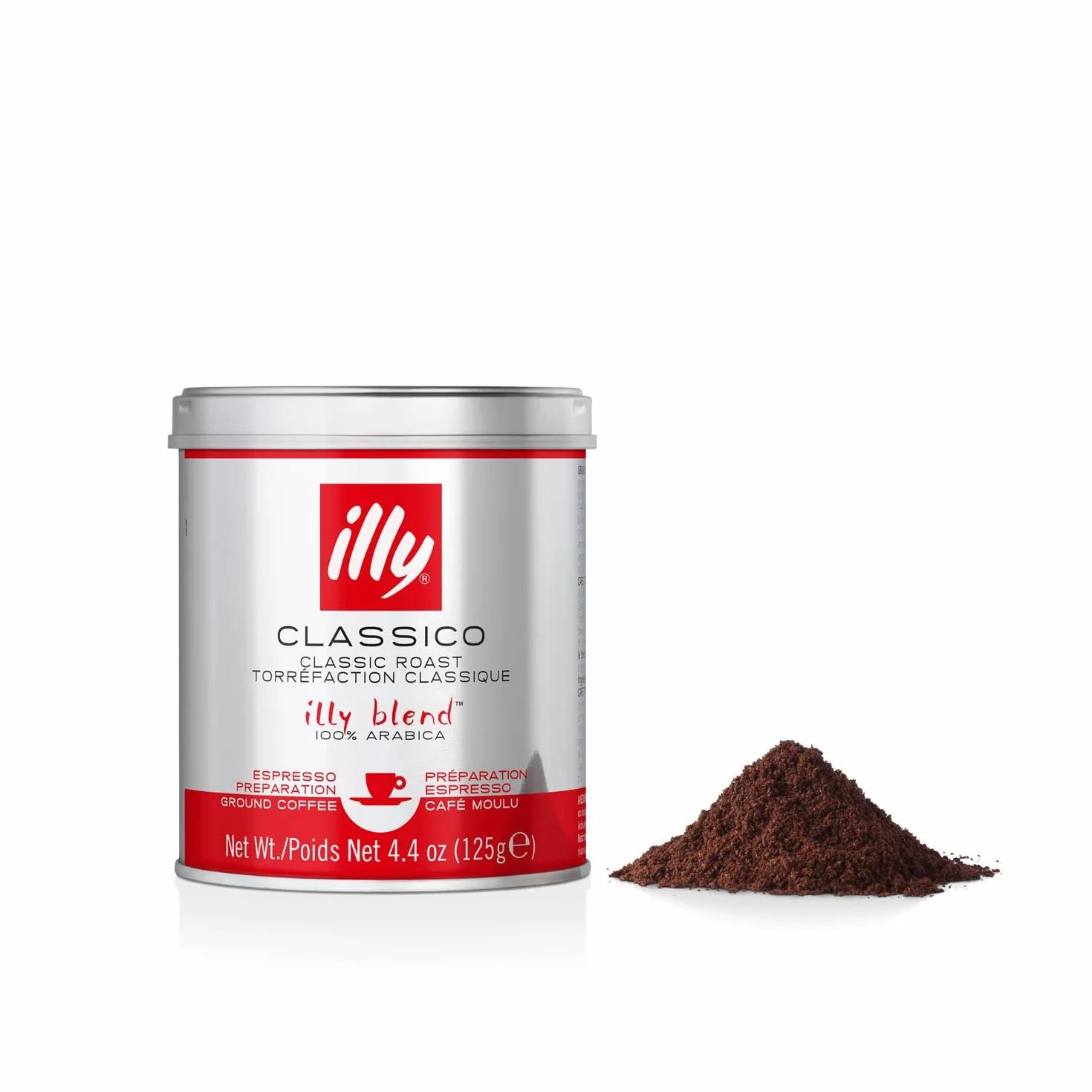 Illy Kawa Mielona, Classico, 125 g