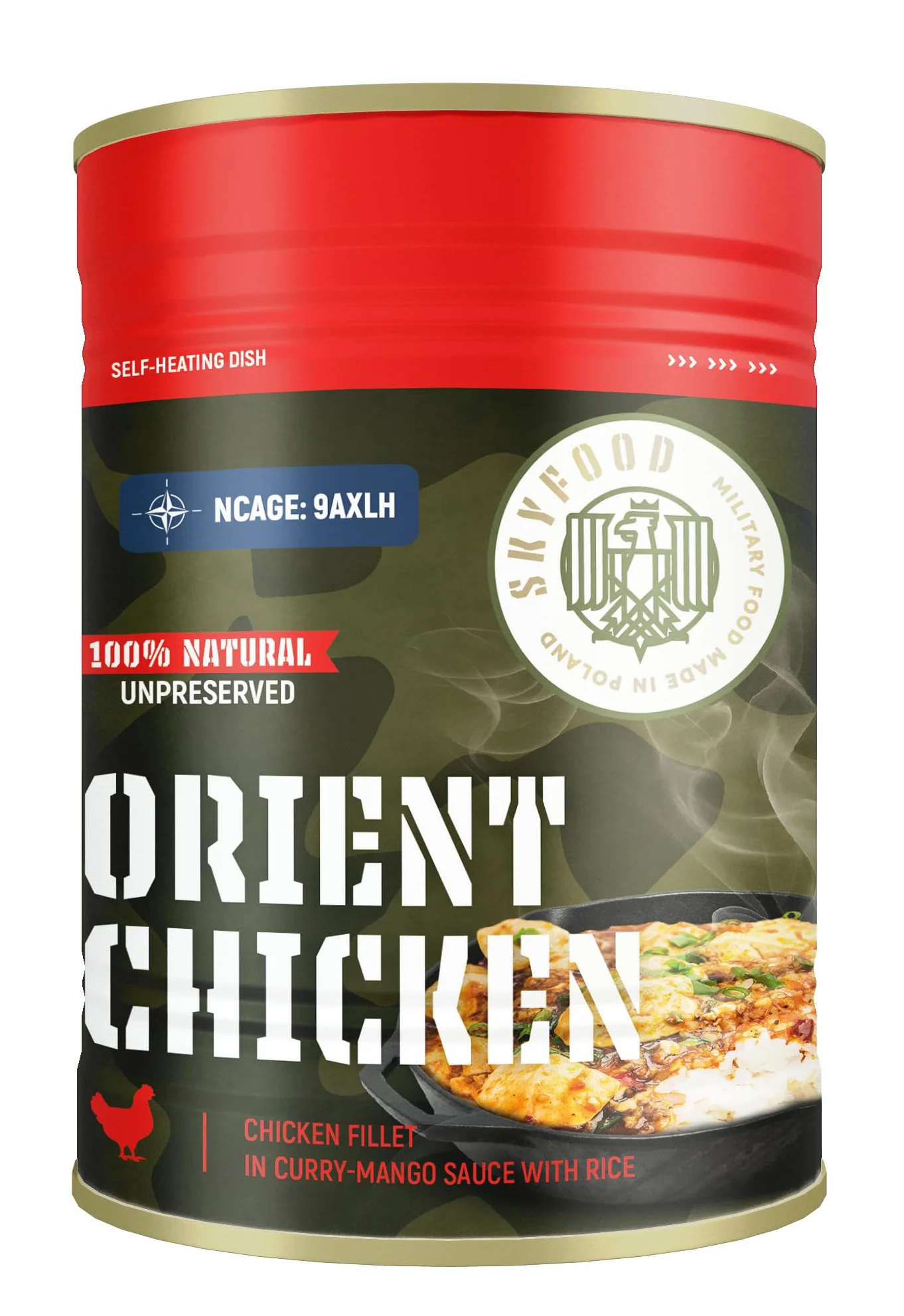 Skyfood: Orient Chicken, Self-Heating Dish