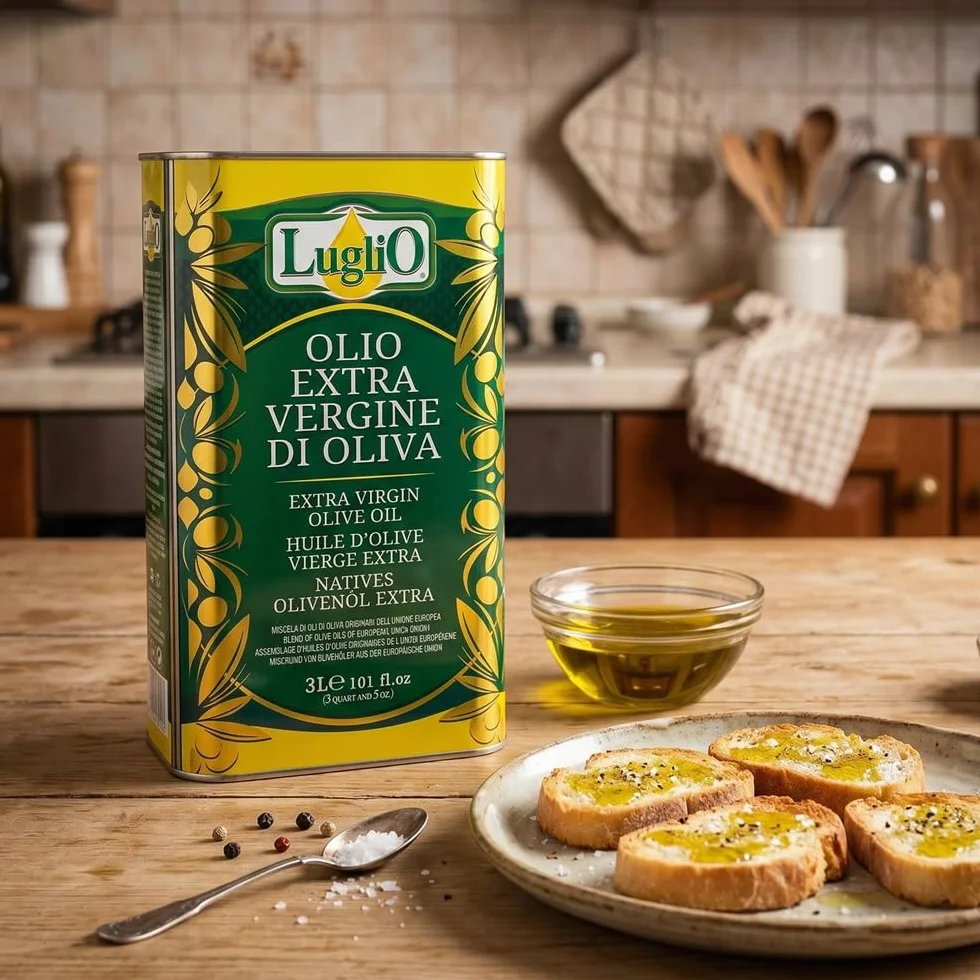 Olio Luglio Oliwa z Oliwek z Pierwszego Tłoczenia 3 litry Kanister