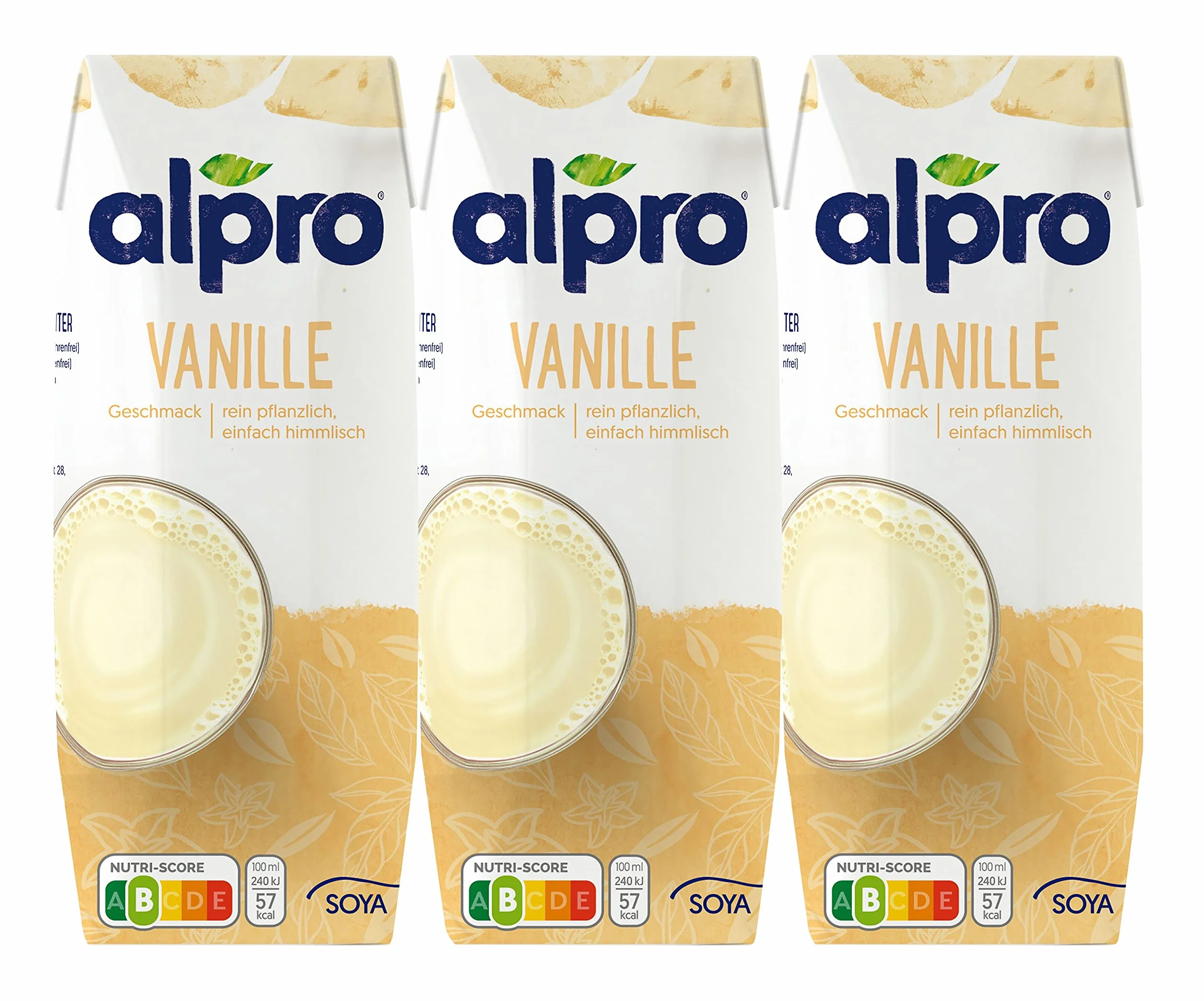 Alpro Napój sojowy waniliowy, 3 x 250 ml