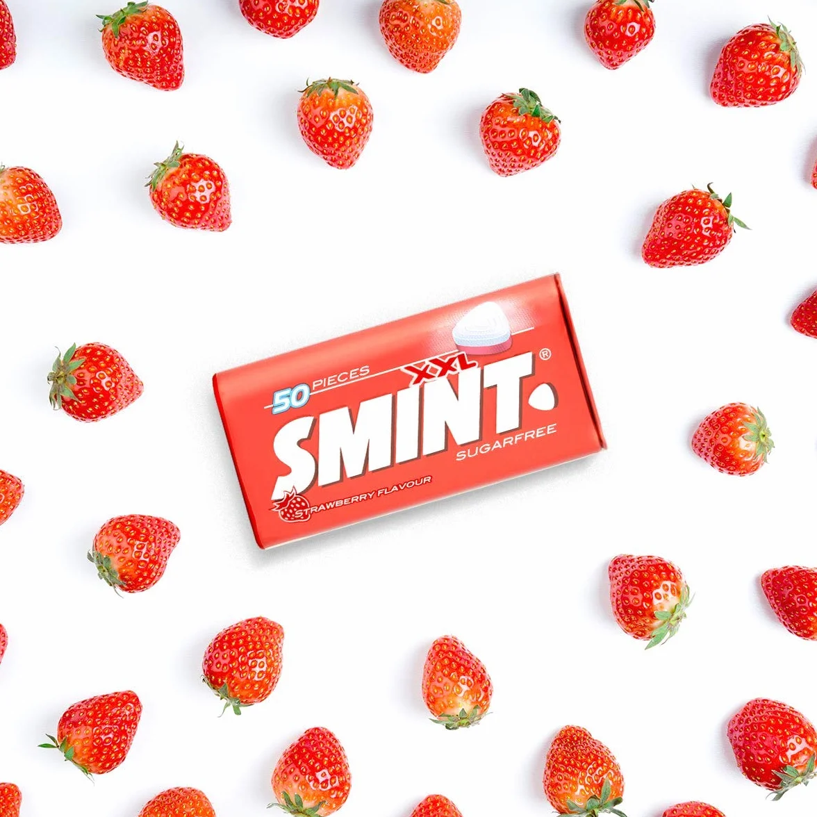 Smint Mints truskawka 12 x 35 g opakowanie
