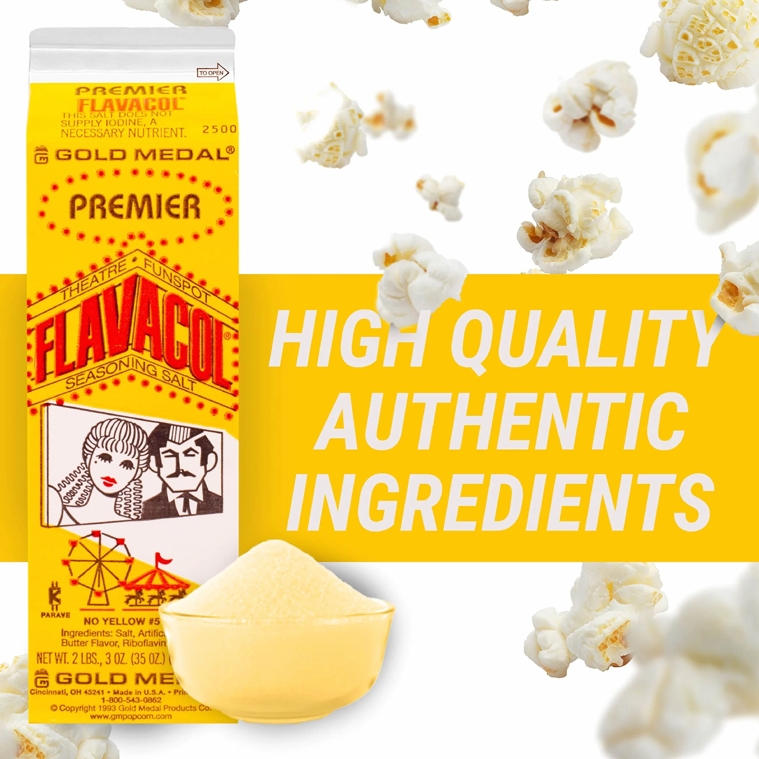 Gold Medal Flavacol sól przyprawowa do popcornu