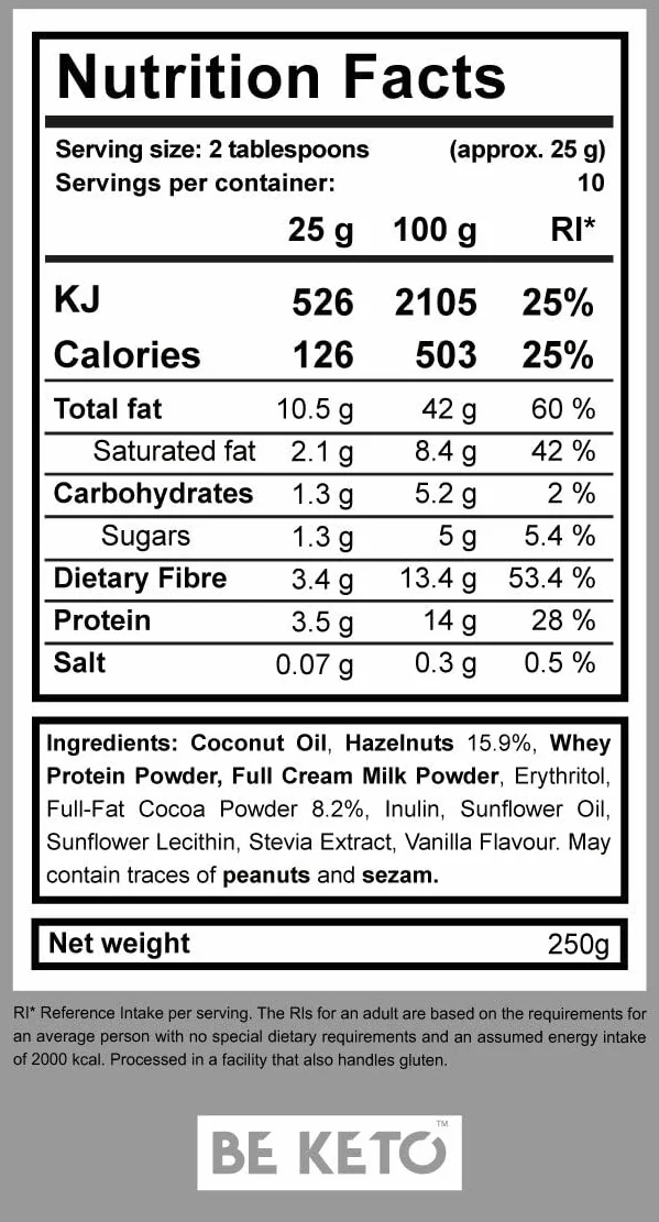 Keto Krem™ Czekoladowy Król 250g