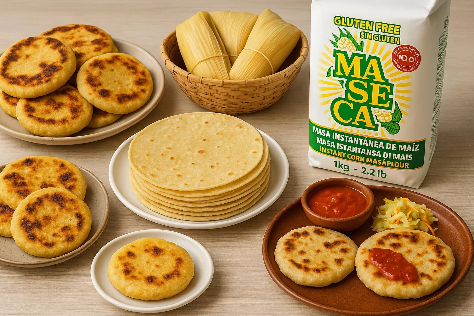 MASECA Mąka kukurydziana na tortille 1 kg