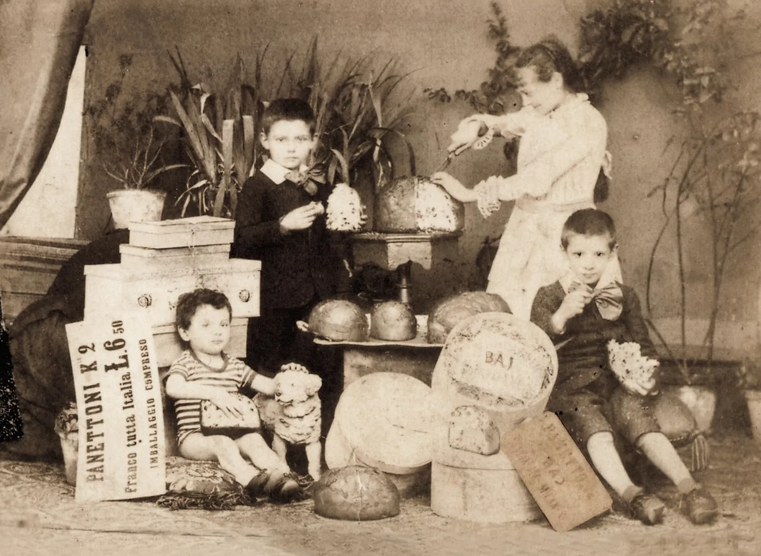 Antique Panettone Mediolan 1 kg Tradycyjny przepis z książeczką historyczną