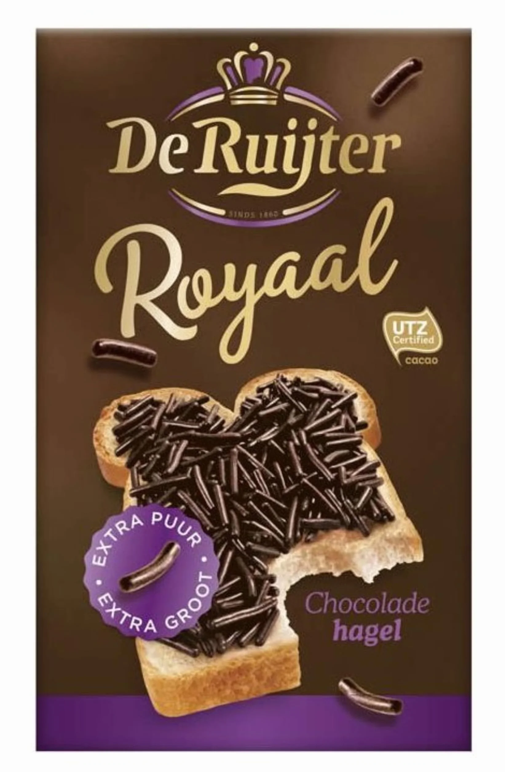 De Ruijter Royale Hagel Chocolate Sprinkles 390 g