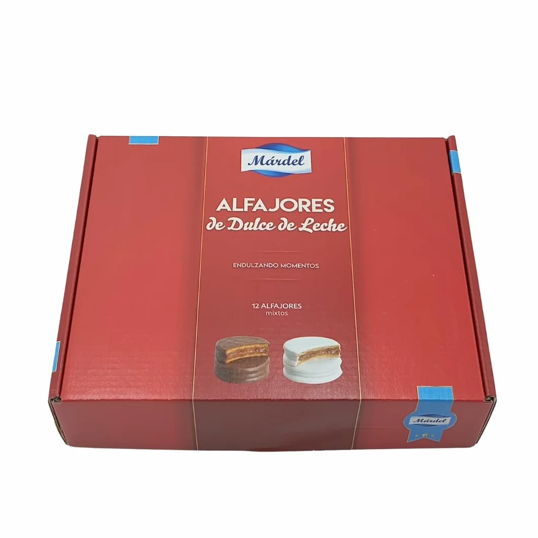 Mardel Alfajores Czarno-białe Mieszane 12 sztuk Edycja Świąteczna