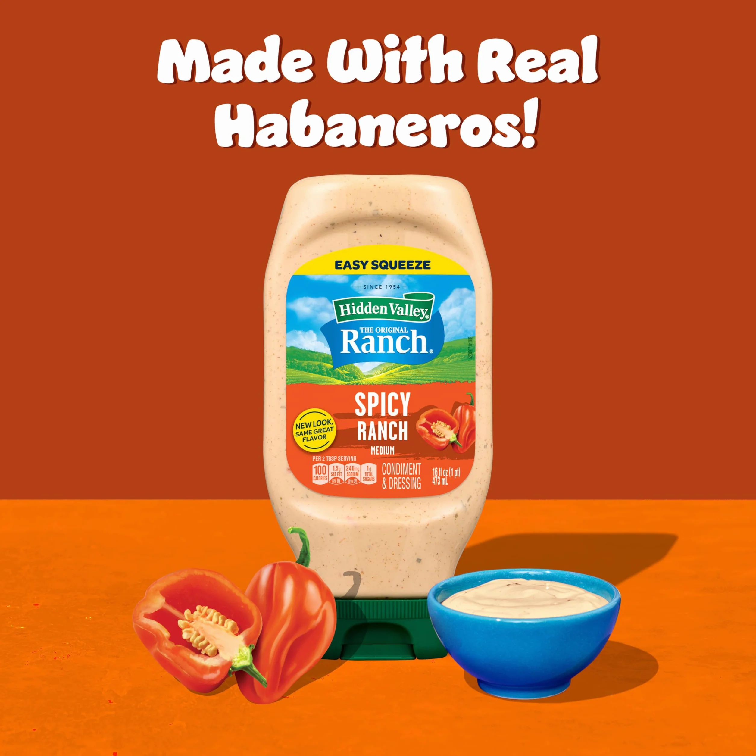 Hidden Valley Ranch Spicy Dressing 473ml
