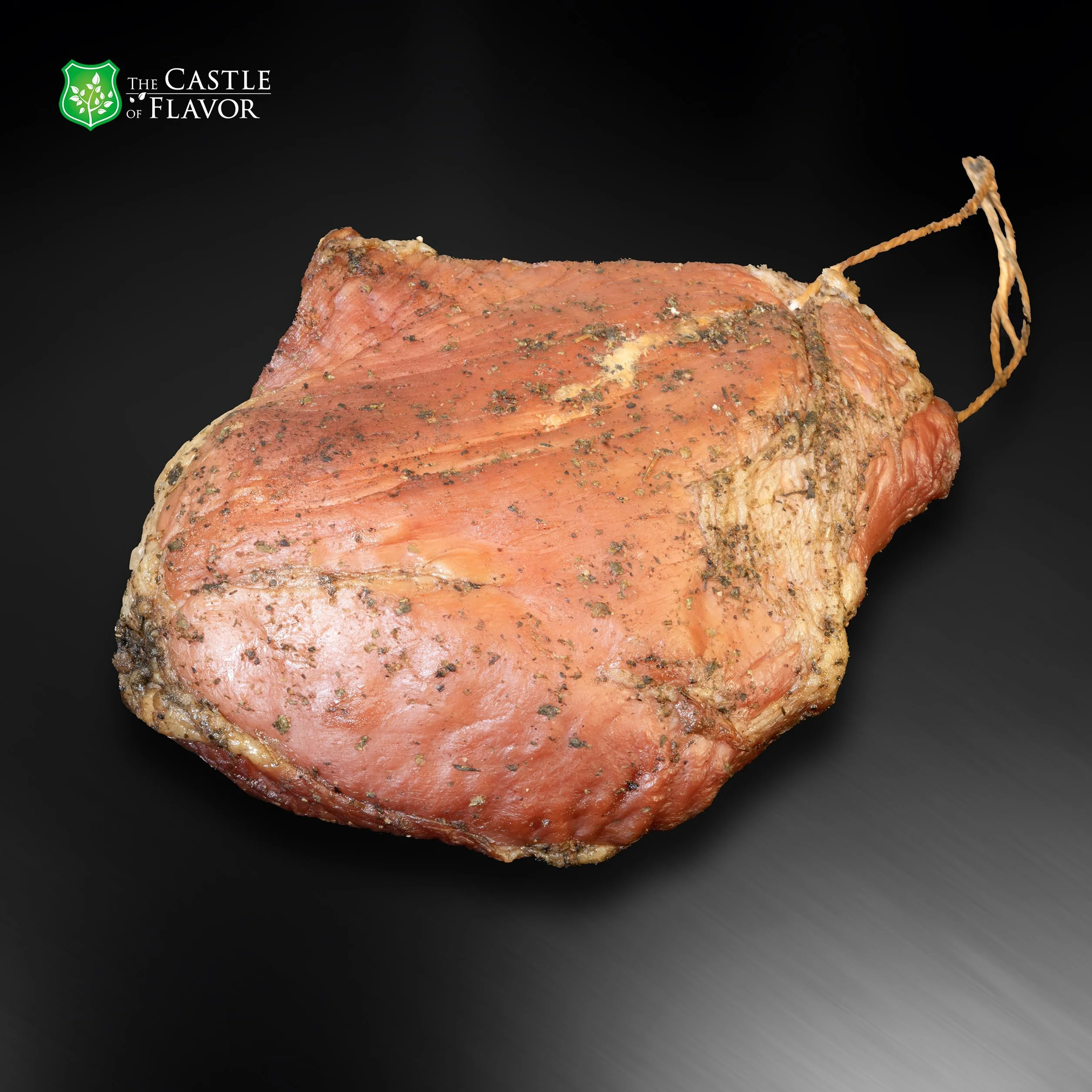 Wędzona szynka wieprzowa 2x350g – marynowana z ziołami i tradycyjnie wędzona – szynka tradycyjnie wędzona na zimno – delikatna konsystencja – 100% naturalne składniki