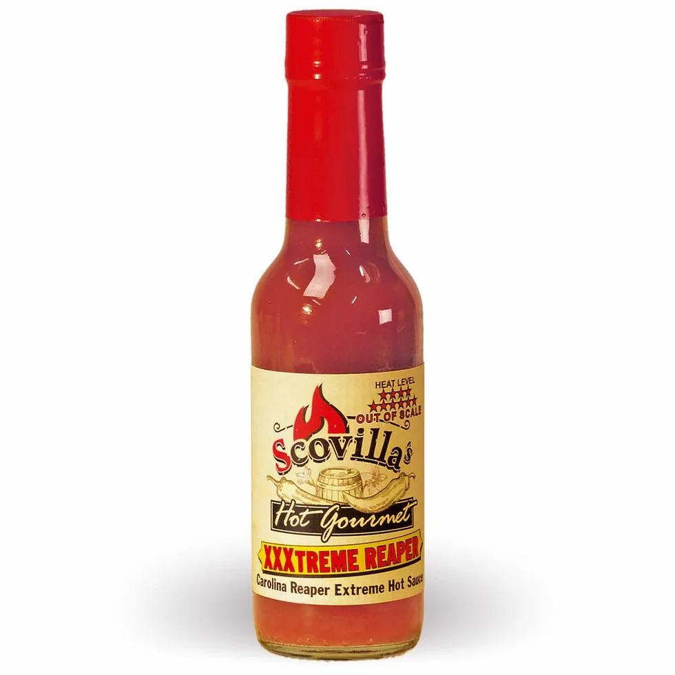 Scovilla s XXXtreme Reaper Carolina Reaper Extreme Hot Sauce 148 ml