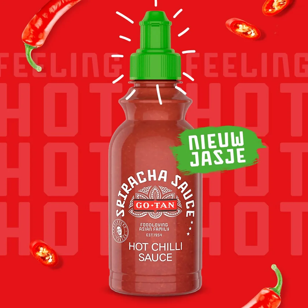 Gotan- Sriracha (ostry sos chili), 6 x 215 ml