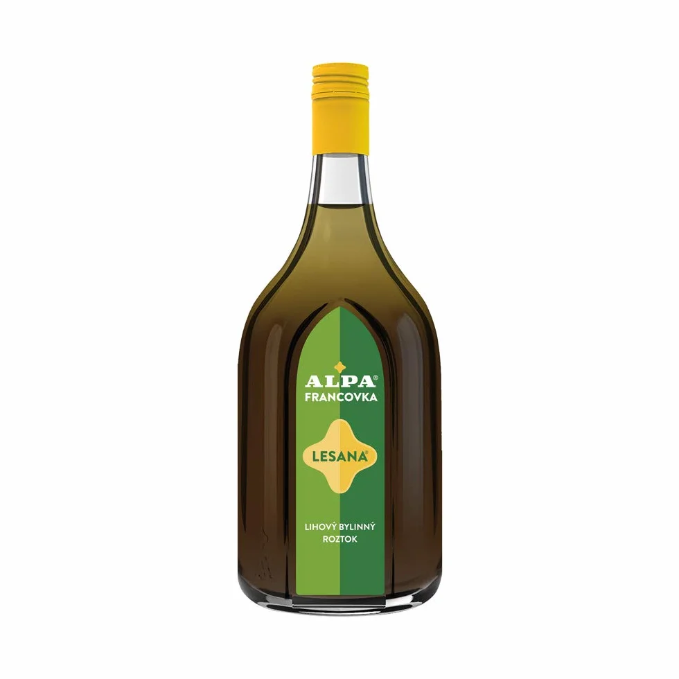 Vxoyo Alpa Francovka Czech Alcohol Herbal Tincture Franzbran (Alpa Lesna 1000 ml)