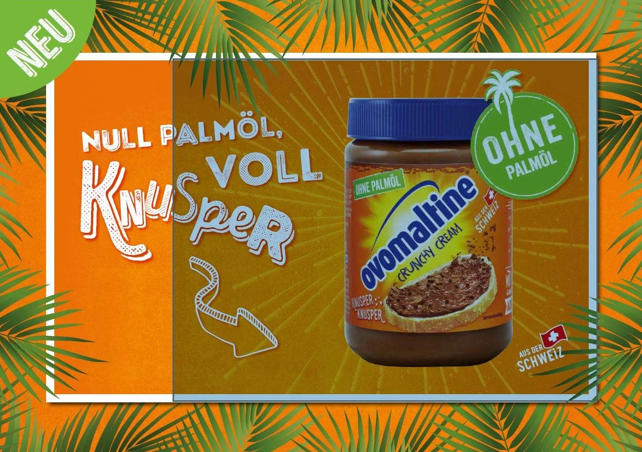 Ovomaltine Crunchy Cream pasta do smarowania chleba, 8 szklanek