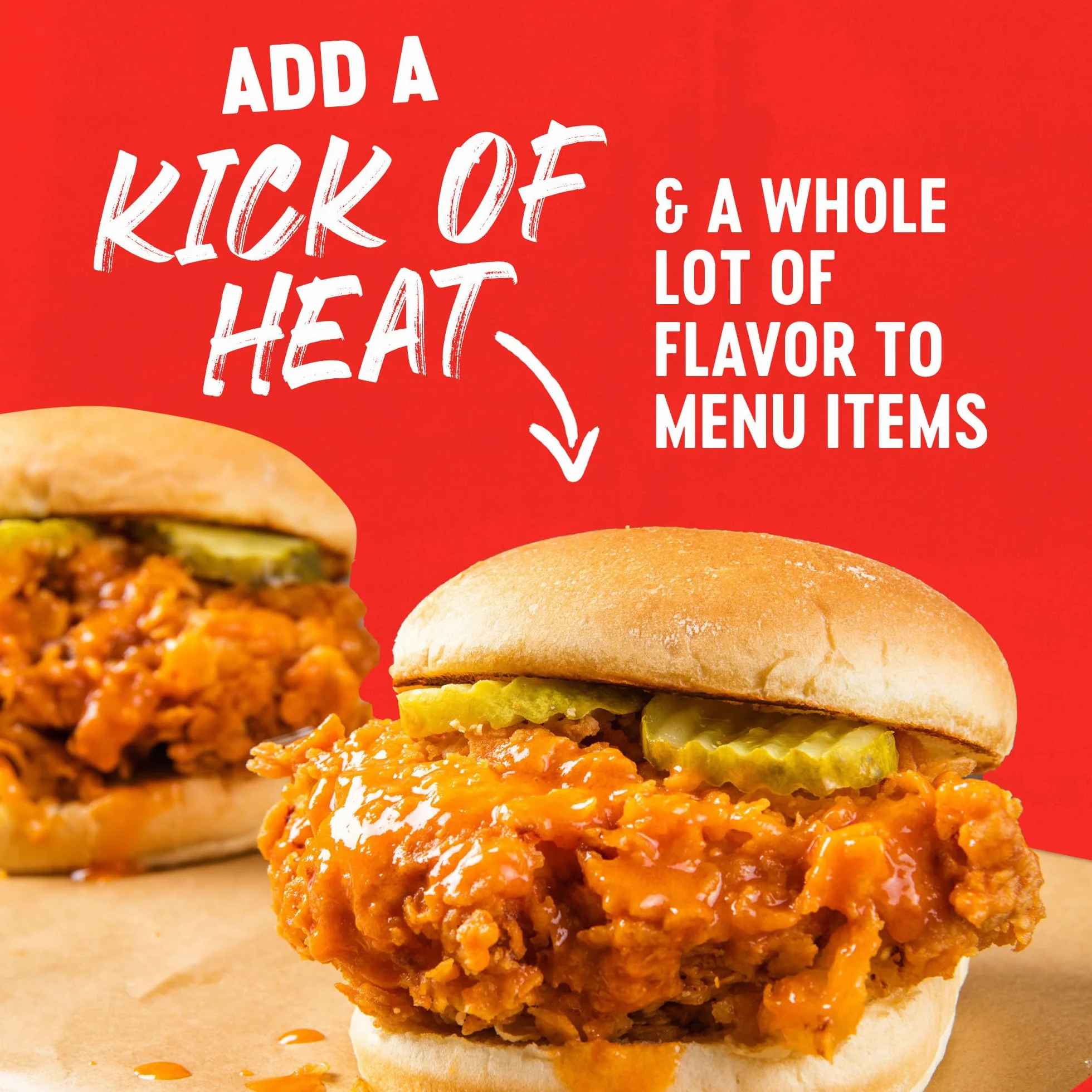 Frank's RedHot Original Cayenne Pepper Sauce, Premium Blended Cayenne Peppers, Bold & Spicy Flavour, Bulk Container, 3.8L