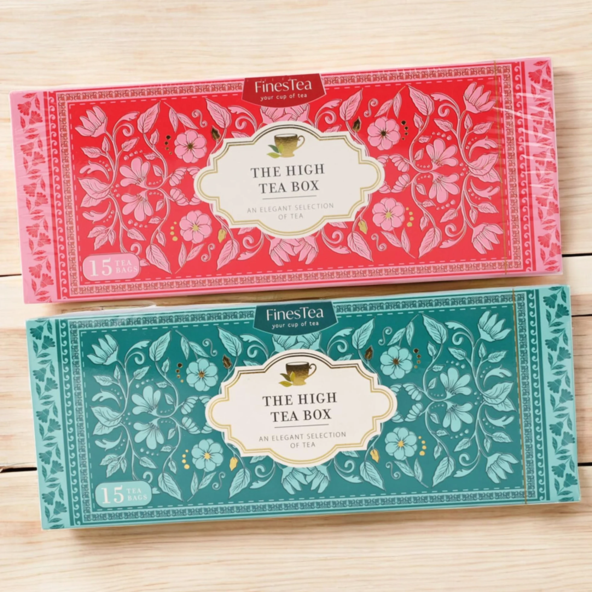 Herbata w pudełku prezentowym, kolekcja z wybraną czarną i zieloną herbatą, z wyborem najlepszych czarnych i zielonych herbat (12 x 2g = 24g, Sensation of Flavour)