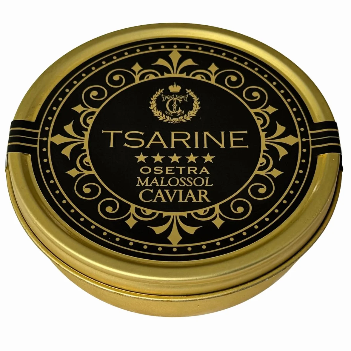 TSARINE Caviar Kawior z Jesiotra Syberyjskiego Czarny Kawior Malossol Delikatny Smak 250g