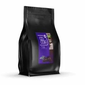 CO COA Śliwki w ciemnej czekoladzie BIO 500g – Gorzka czekolada z surowego kakao, wegańska, bezglutenowa