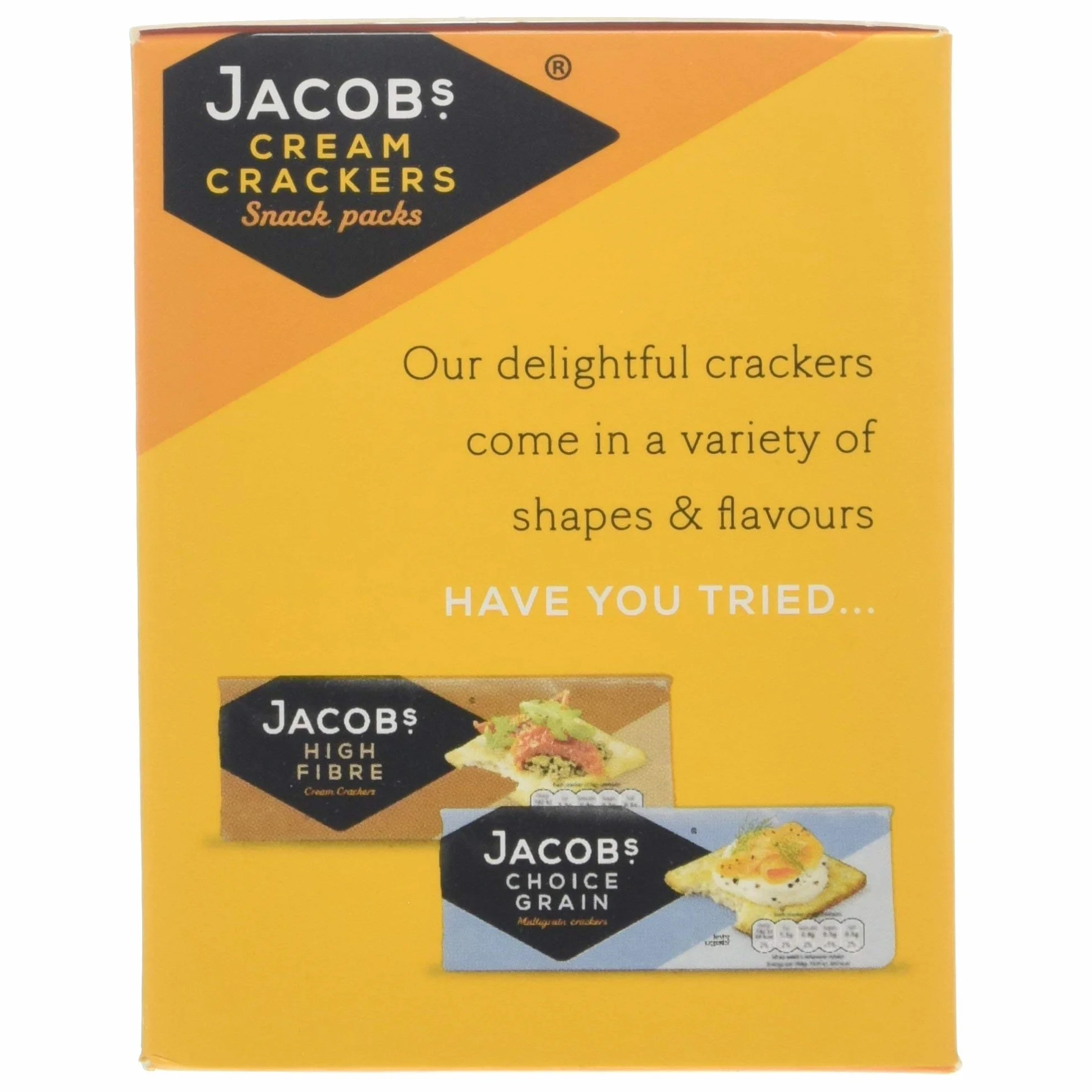 Jacobs Cream Crackers Snack Pack 190g