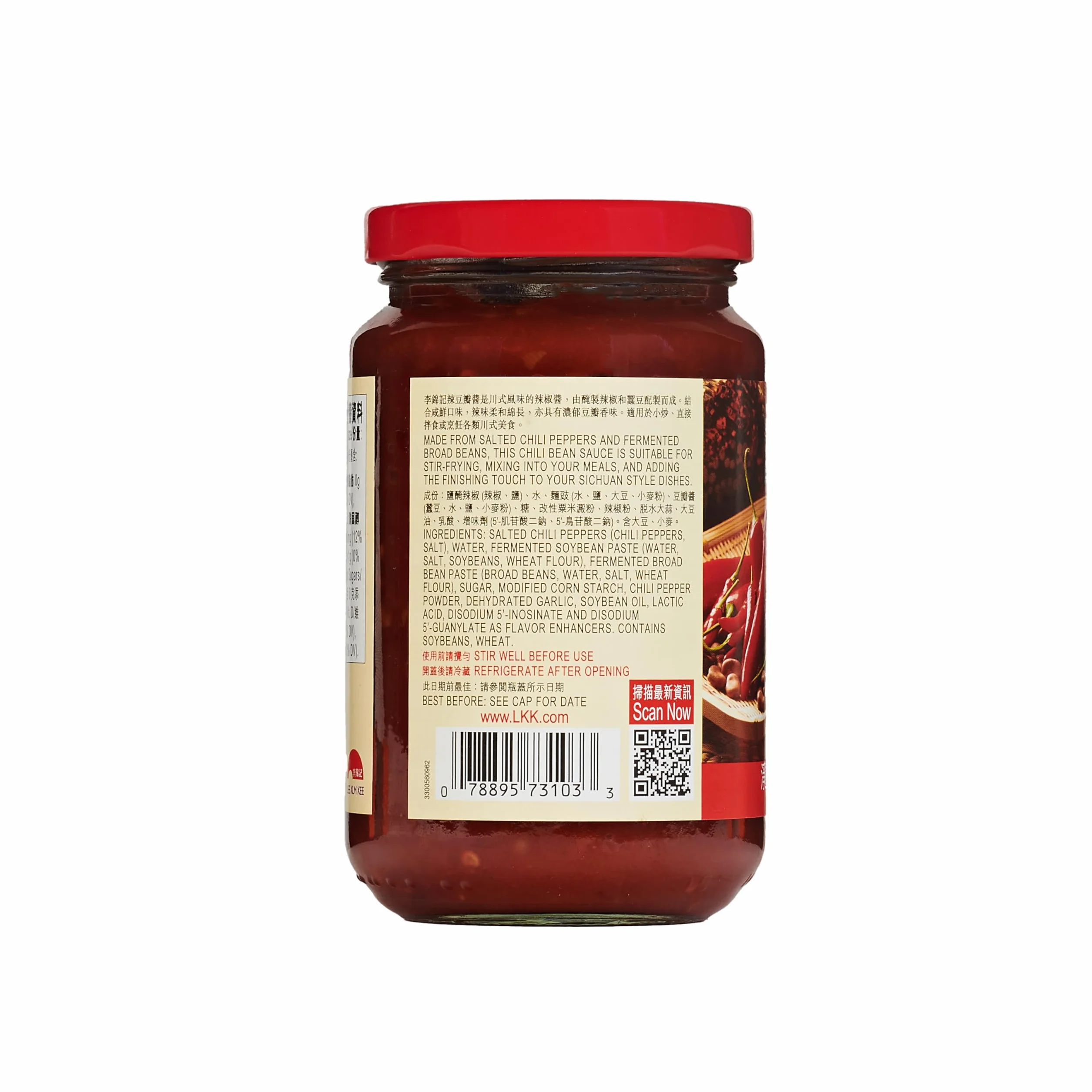 LEE KUM KEE Sos z ostrych ziaren 368 g