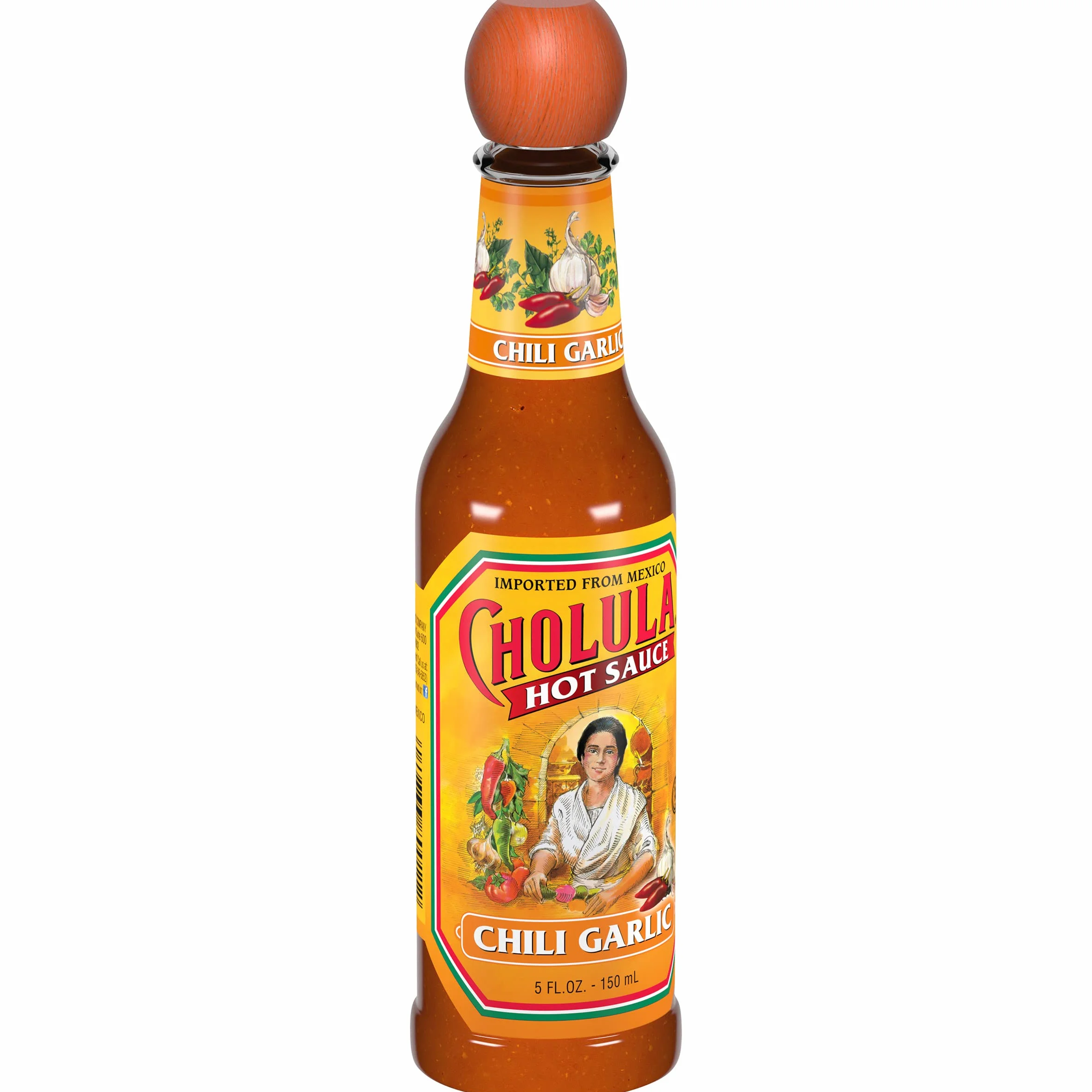 CHOLULA ostry sos chili, czosnkowy
