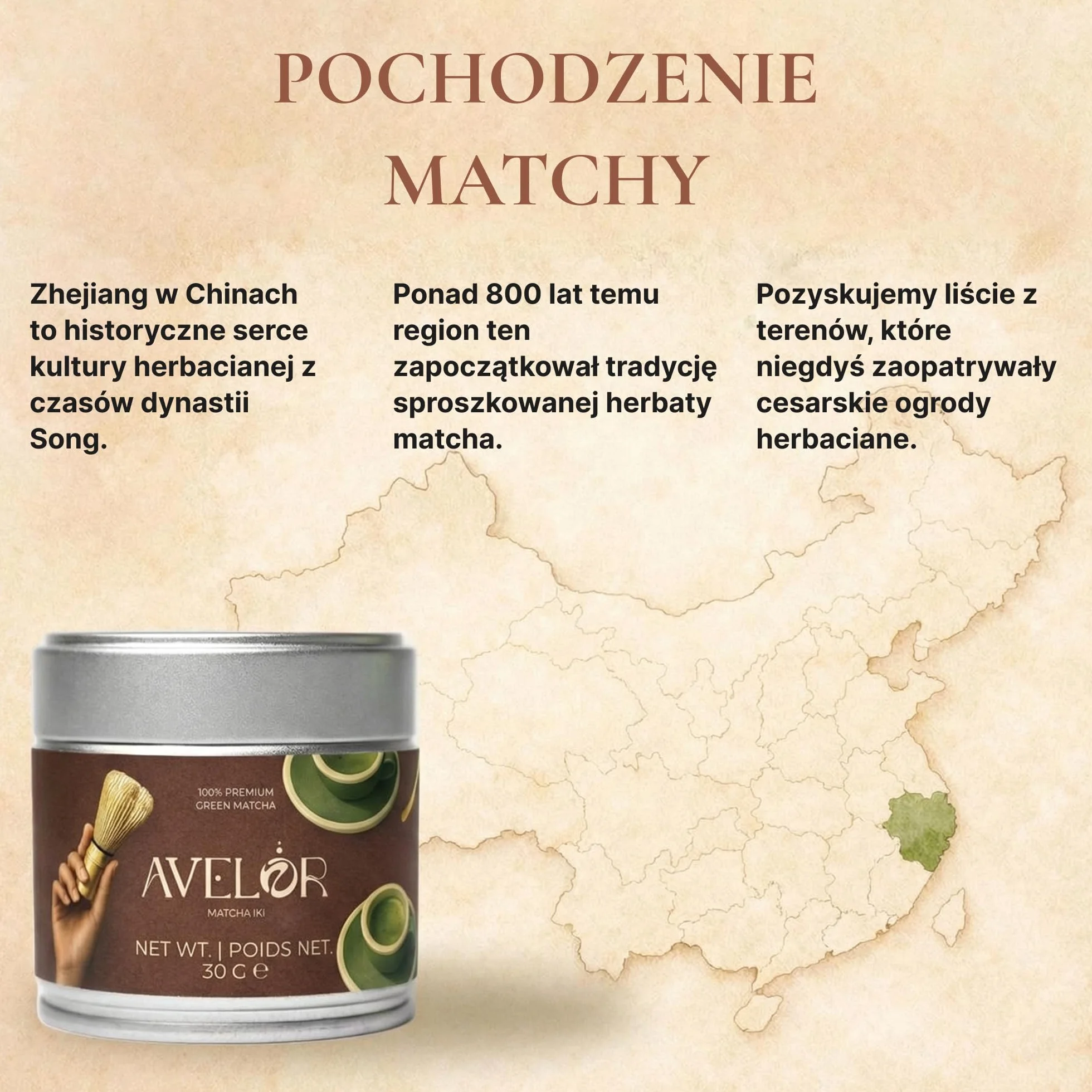 Premium Matcha IKI – Czysta Matcha w proszku (30g) – Jakość Premium – Oryginalna zielona herbata Matcha – Pierwszy zbiór – 100% naturalna i przebadana laboratoryjnie