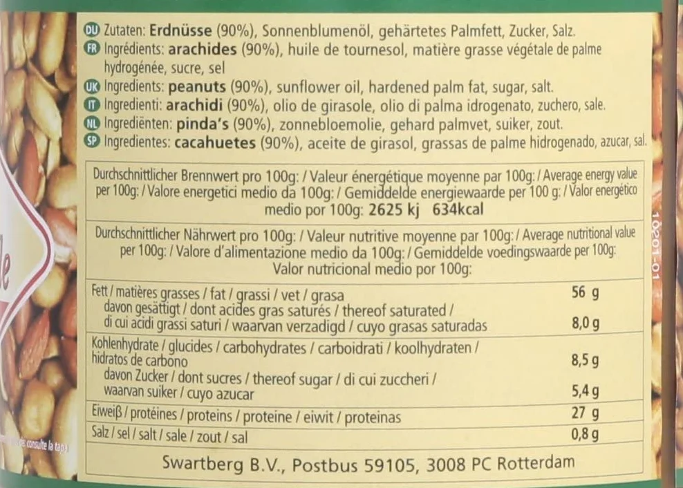 PCD - Masło orzechowe - (1 x 500 g)