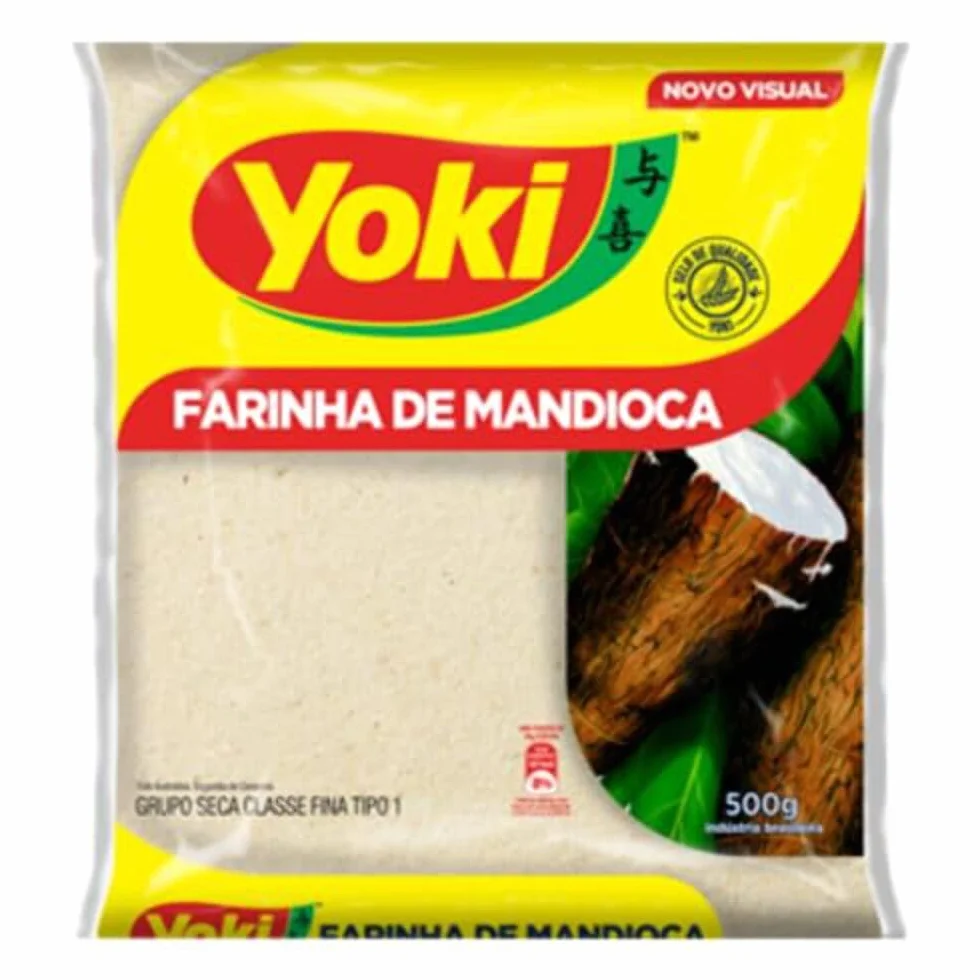 Mandioca Crua Farinha Yoki 500 g