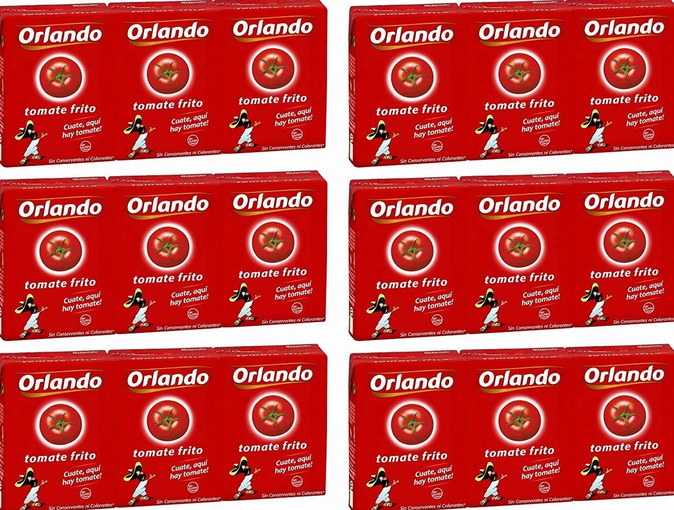 Orlando Pomidor Frito smażone pomidory 210 g opakowanie 18