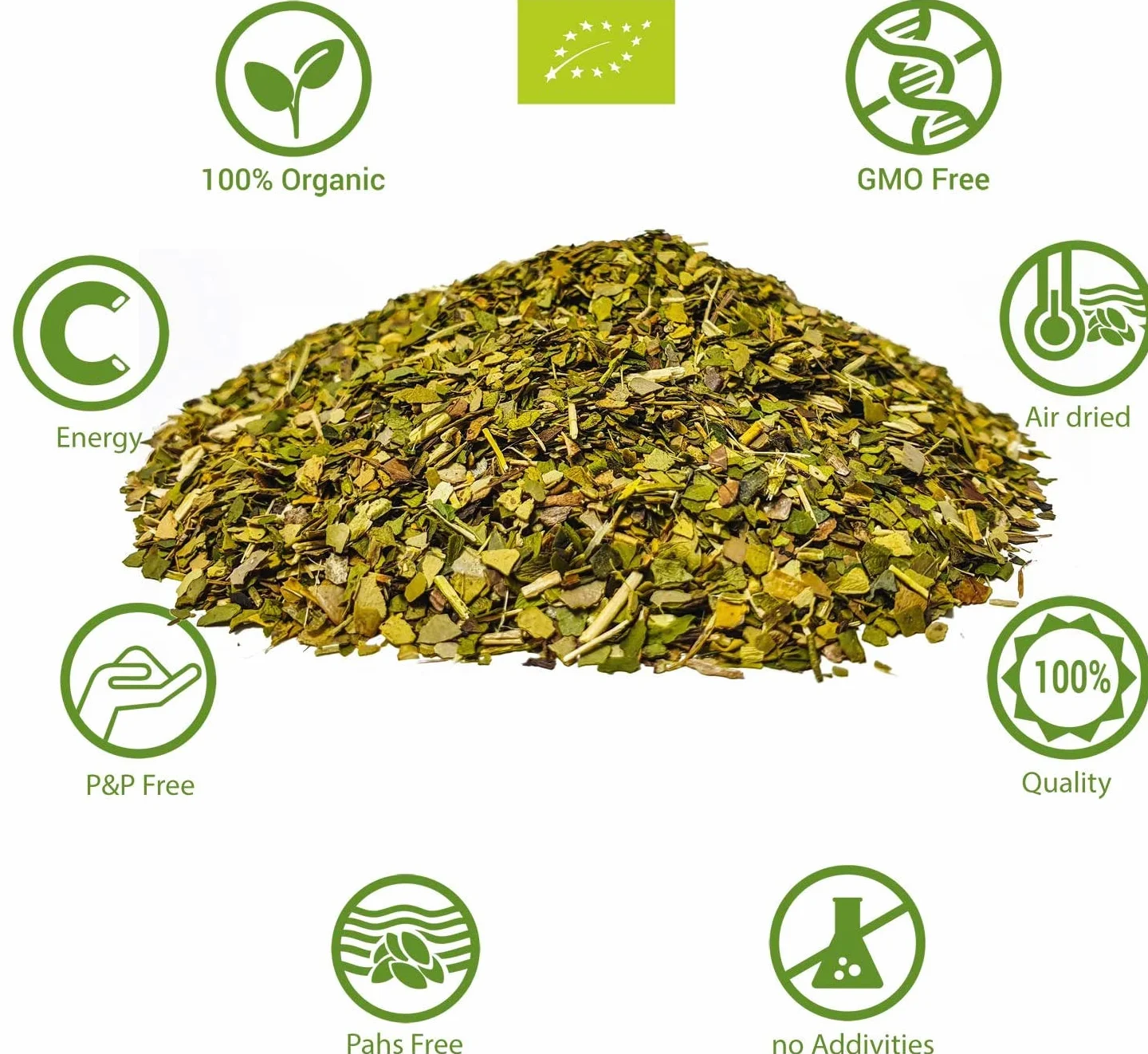 BIO Yerba Mate Despalada BRAZYLIA Certyfikowana 500G