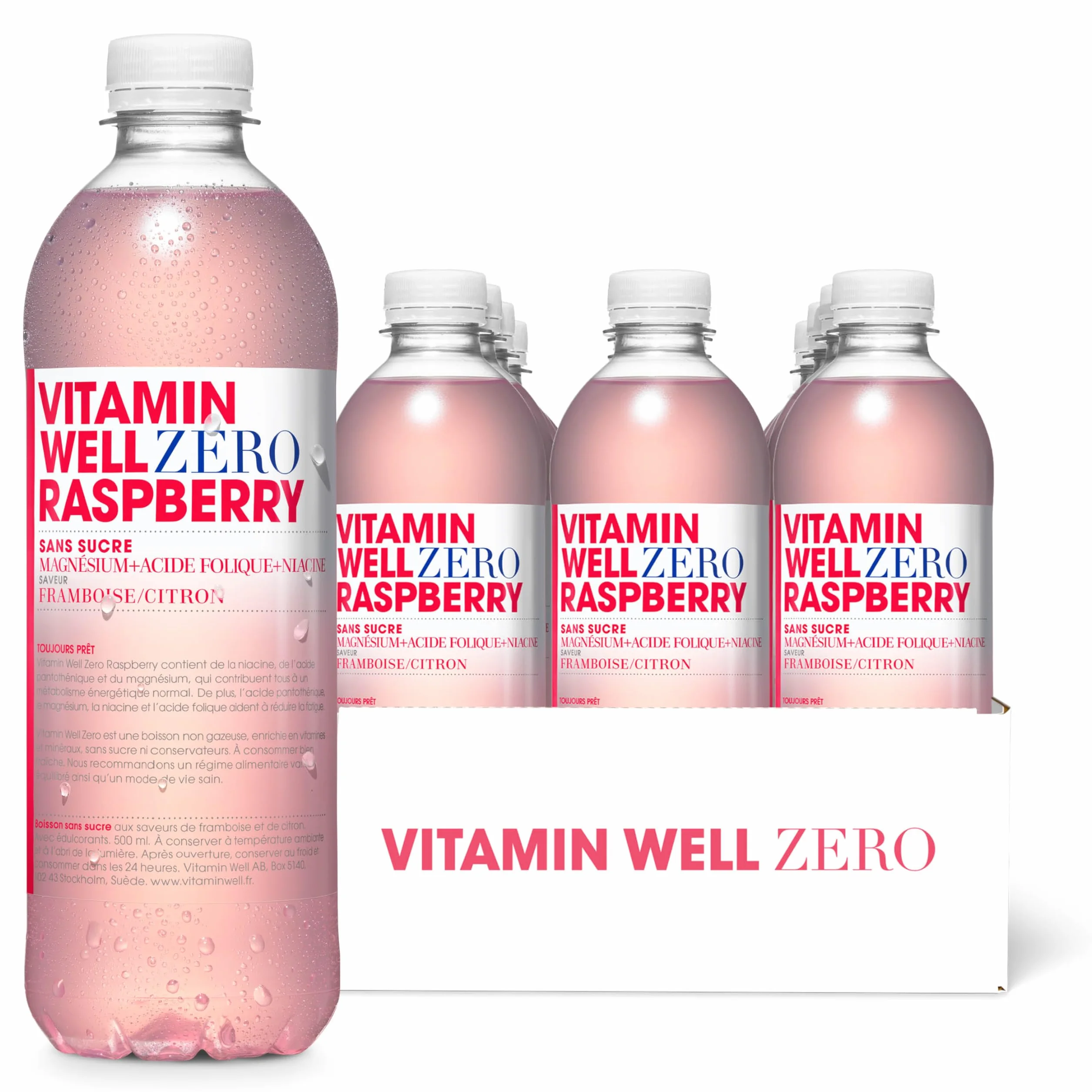 Vitamin Well Zero maliny