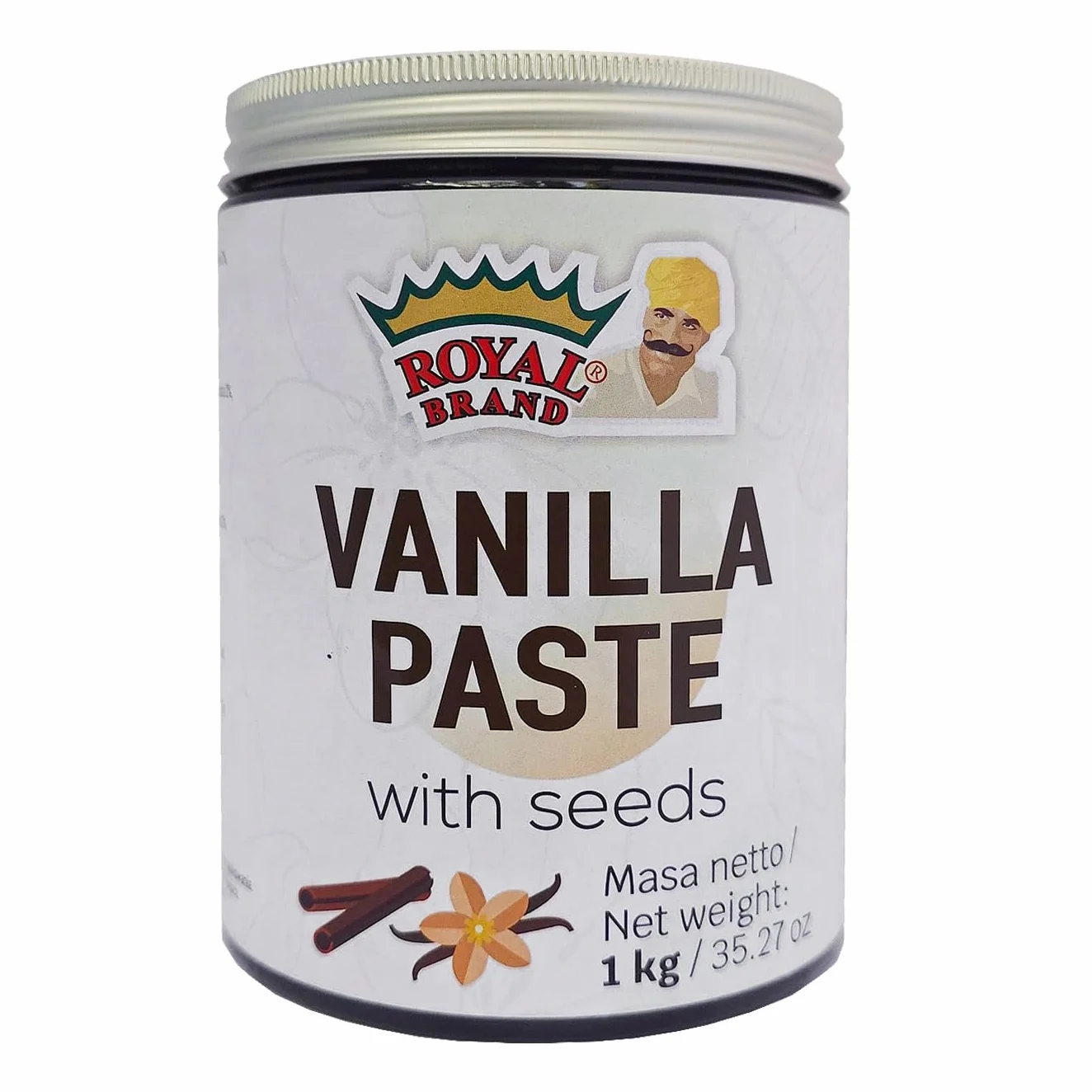 Royal Brand Pasta waniliowa Bourbon 1 kg Wanilia Gourmet