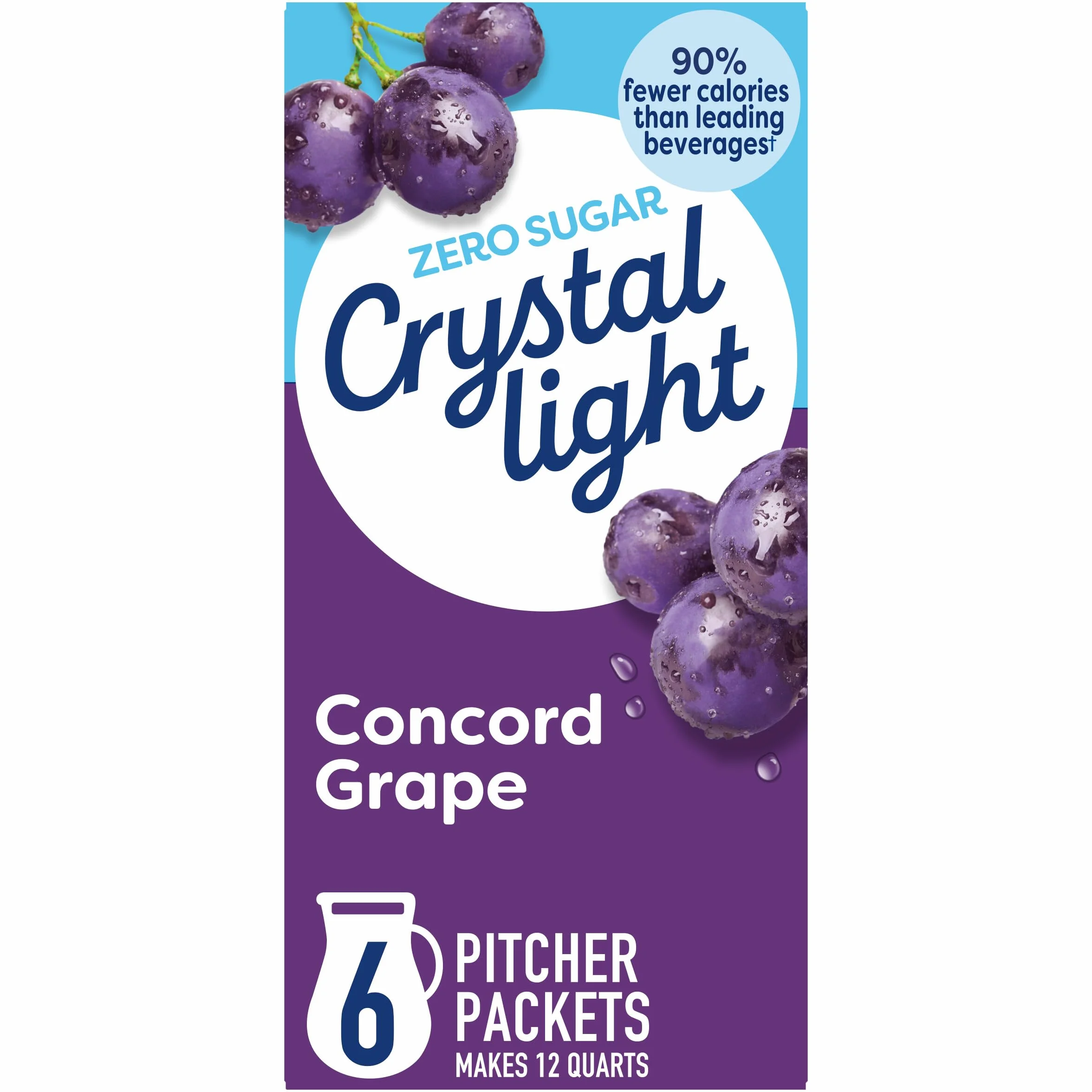 Crystal Light Concord Grape Drink Mix (57 g)