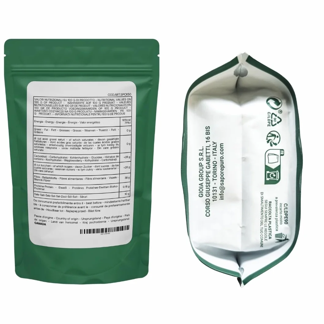 SaporePuro Kappa-Karagen w Proszku 50 g – Środek Żelujący i Stabilizator Bez Glutenu