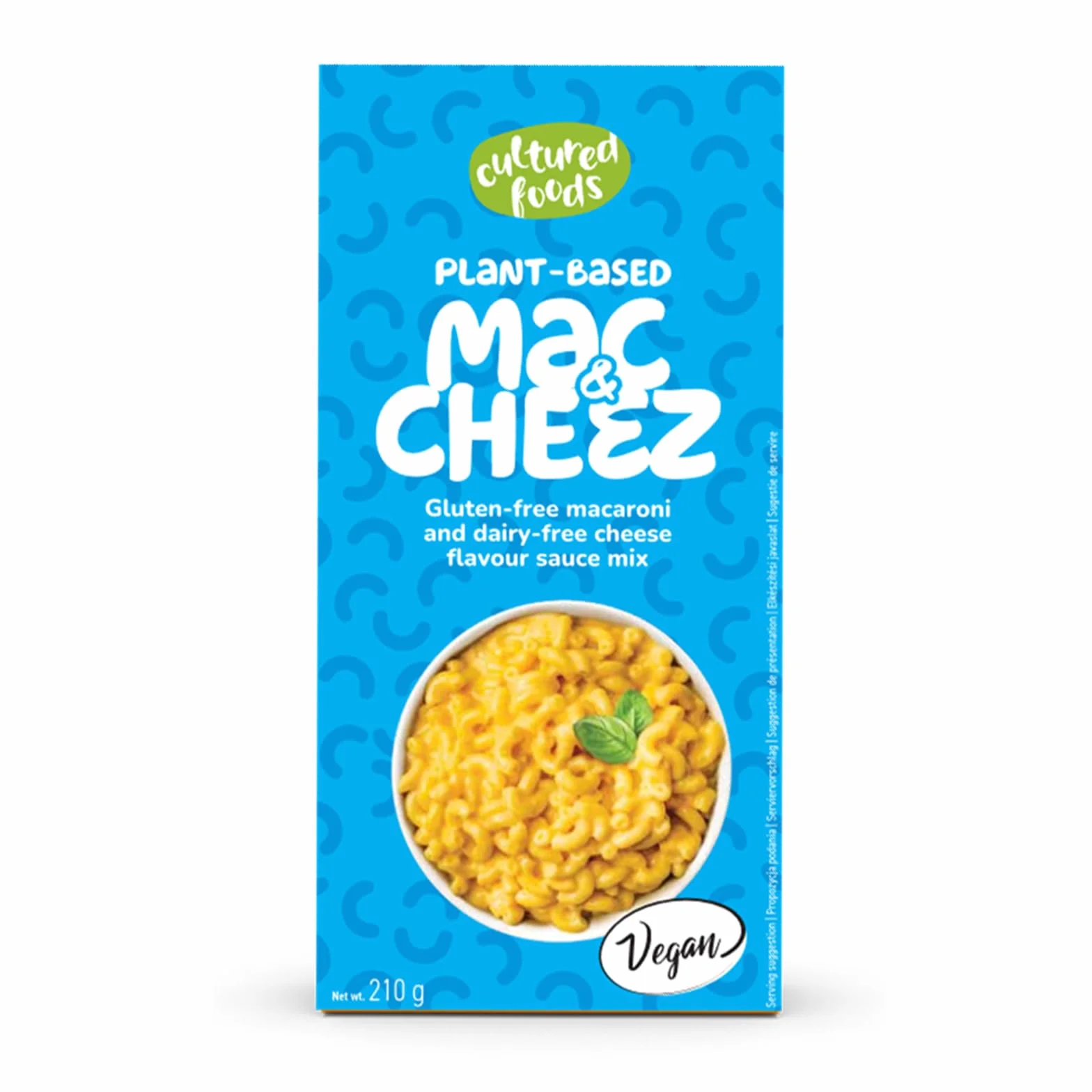 Cultured Foods Wegańskie Mac And Cheese Bez Glutenu Wegańskie Danie Serowe Bez Laktozy MAC & CHEEZ