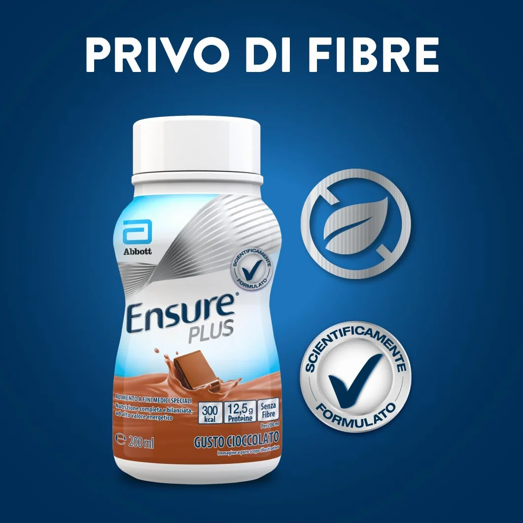 Ensure Plus Chocolate Cioccolato 4X200 ml