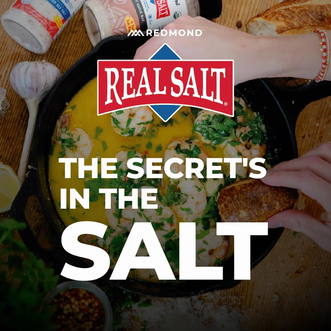 Redmond Real Sea Salt Natural Unrefined Organic Kosher, 16 Ounce Pouch (1 Pack)