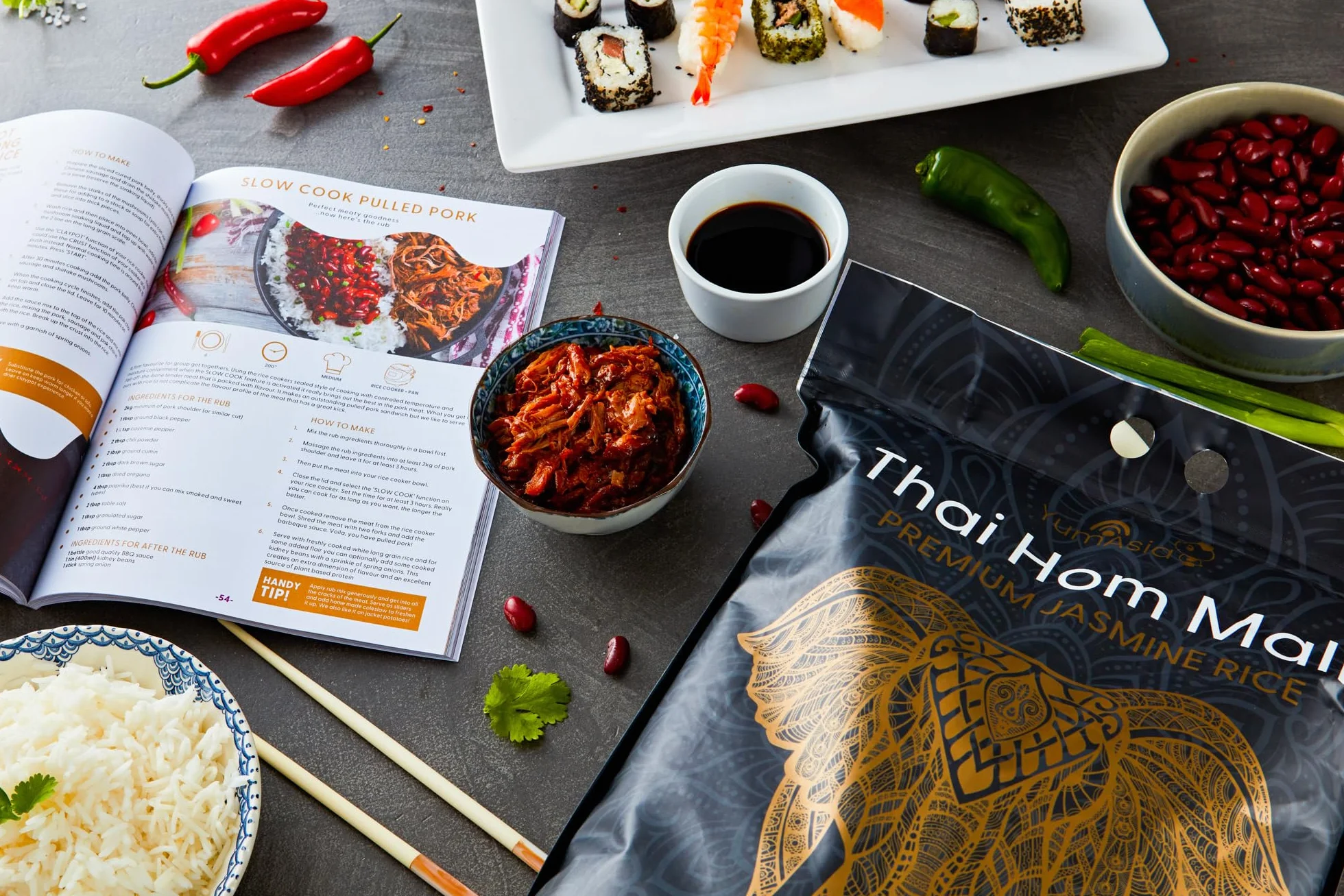 Yum Asia Thai Hom Mali Jaśminowy Biały Ryż 5kg