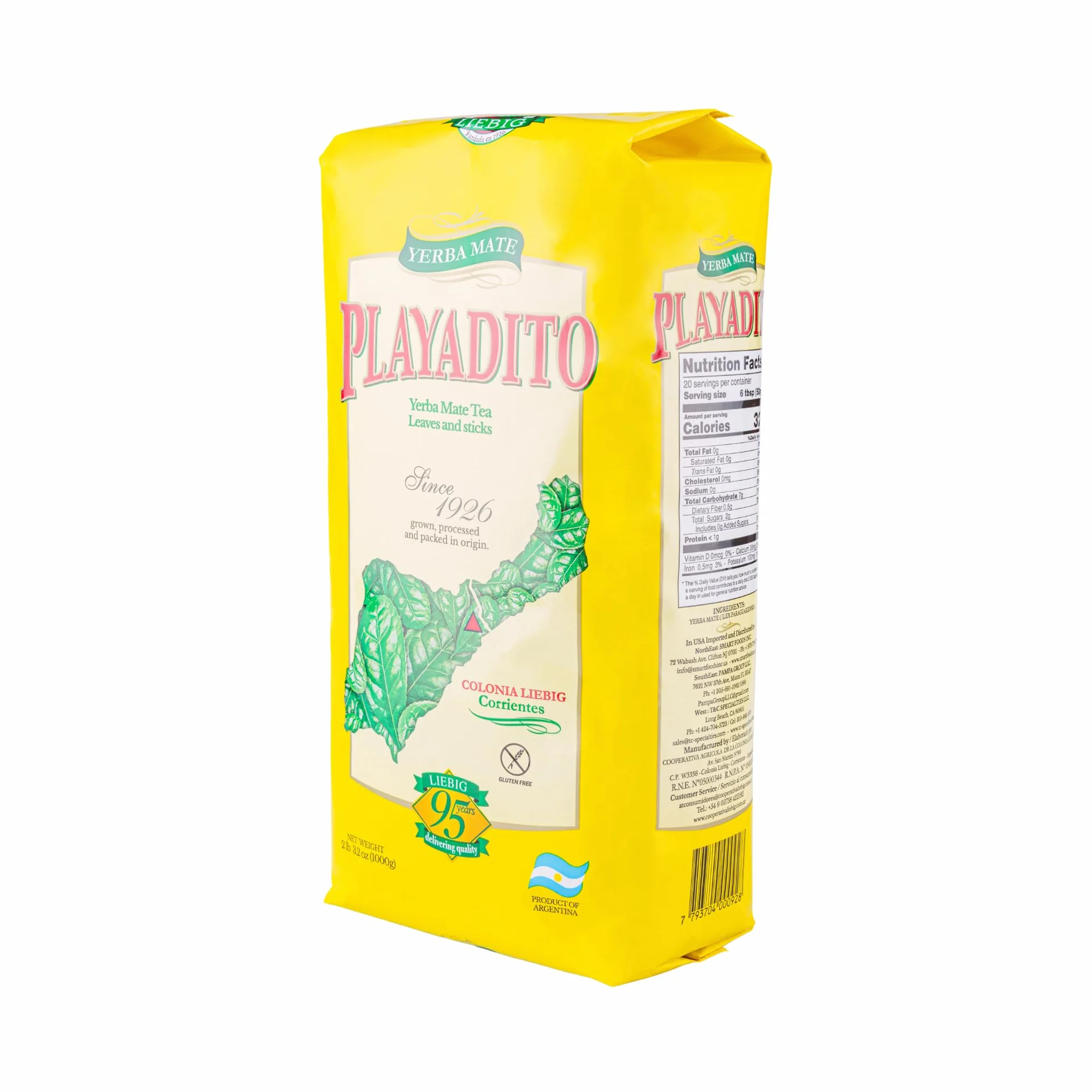 Mate Herbata Playadito 1 kg (1x1kg)