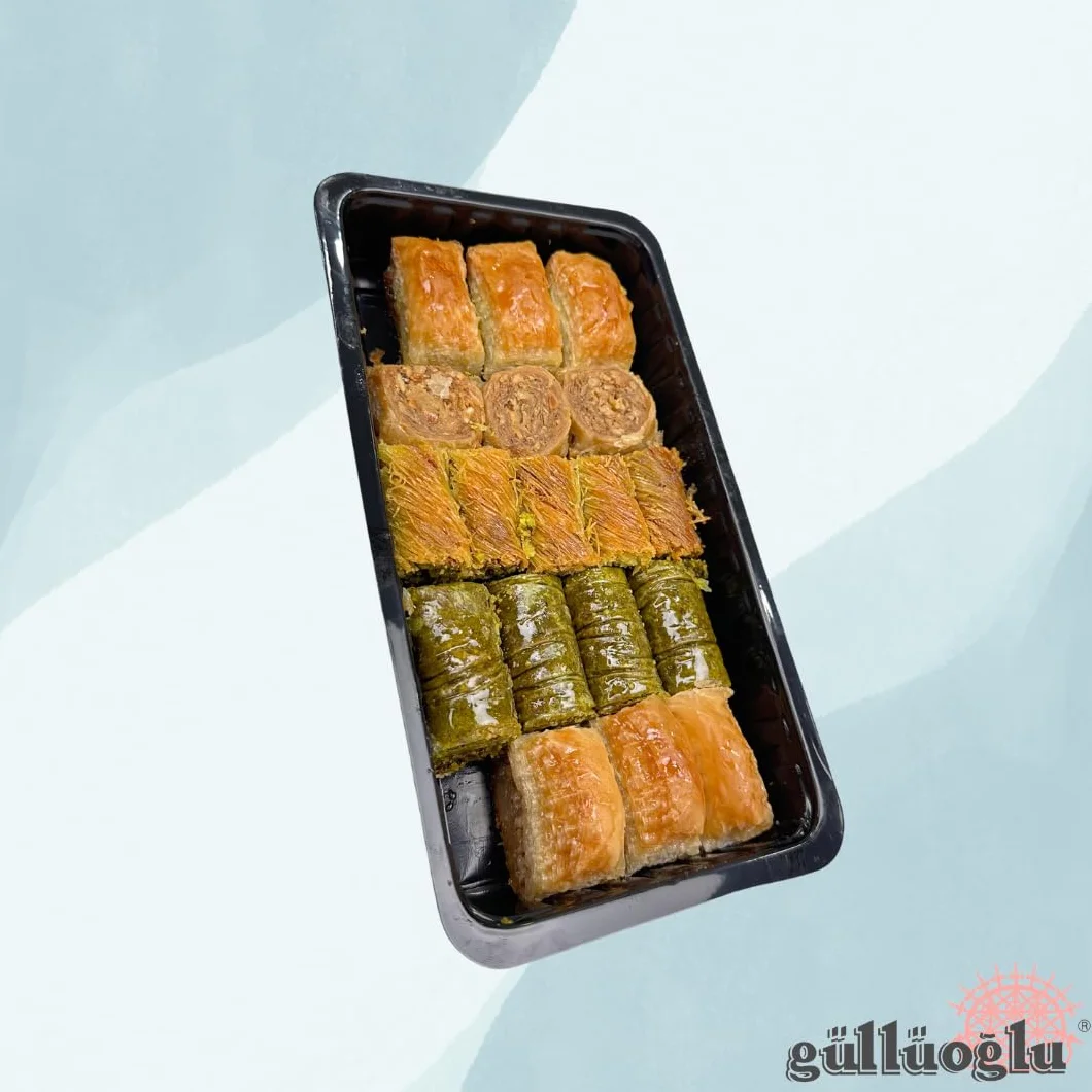 Gulluoglu Baklava Turecka 18 sztuk 600 g 5 asortymentów