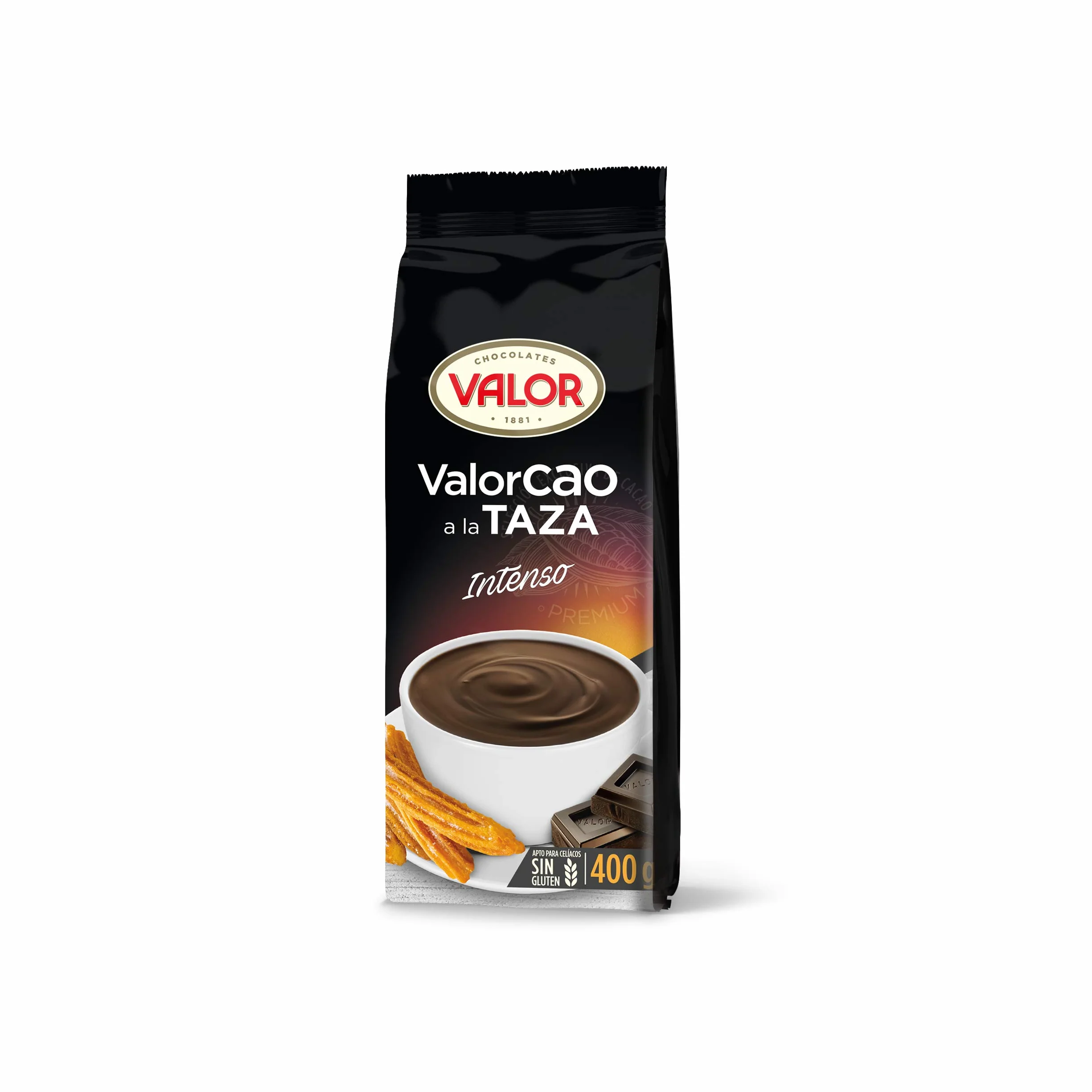 Valor Valorcao Chocolate A La Taza Negro Intenso, 400g