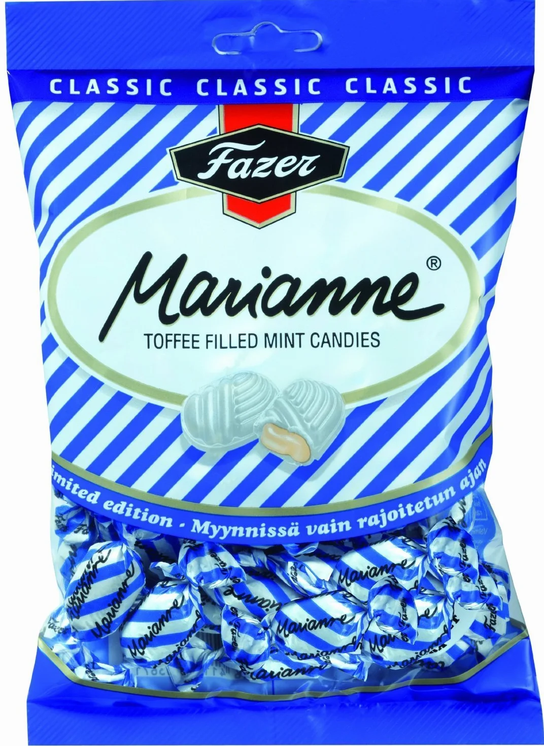 Fazer Marianne Toffee - cukierki miętowe z wypełnieniem toffee 220 g