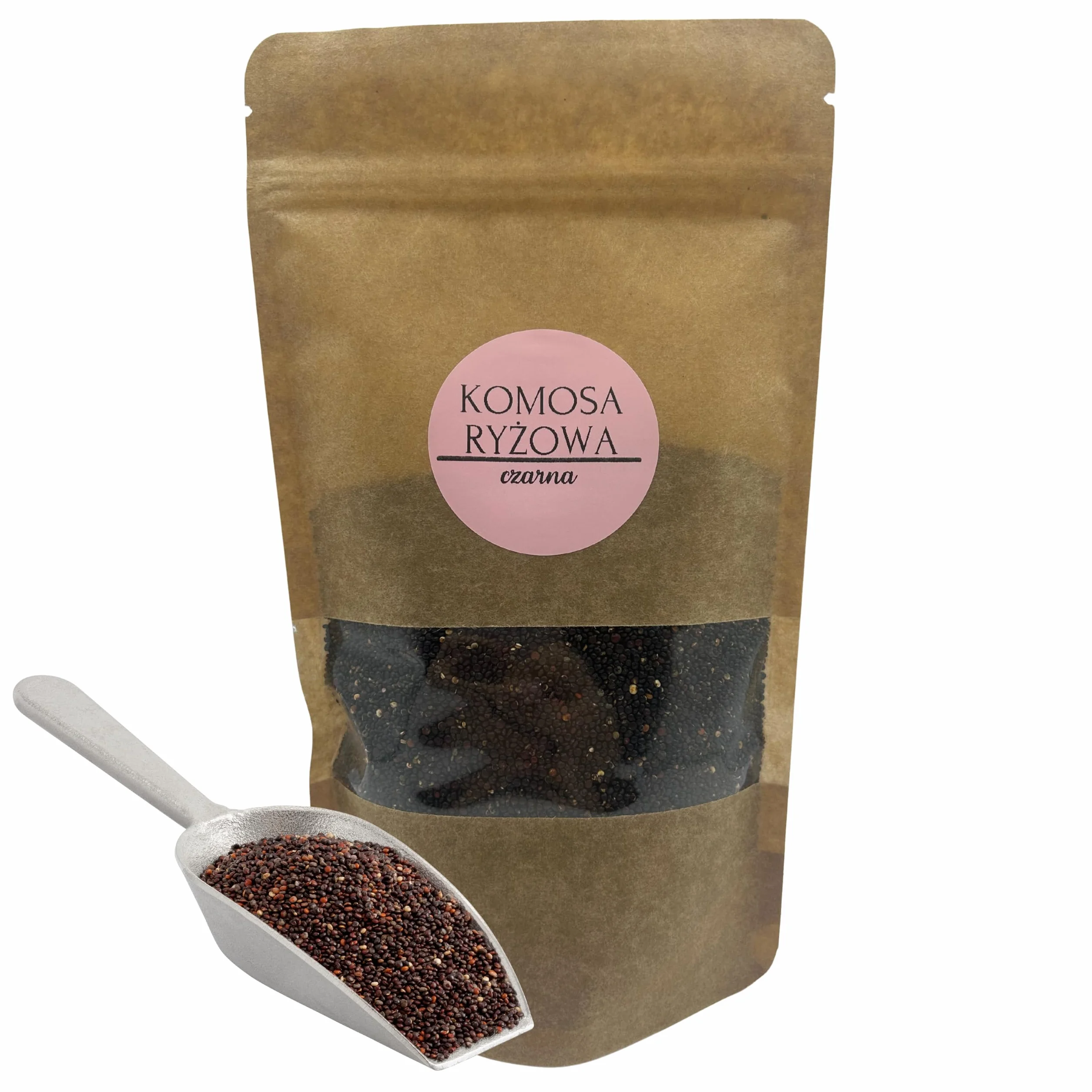 KOMOSA RYŻOWA CZARNA 1000G (1KG) QUINOA INTENSYWNA, NATURALNA, KLASA A+