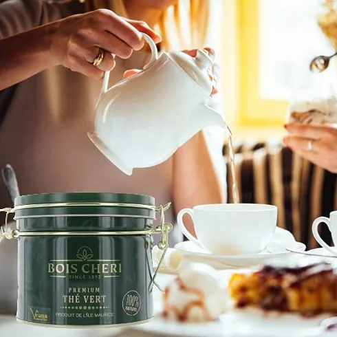 Bois Cheri Zielona herbata sypka premium 50 g limitowana edycja