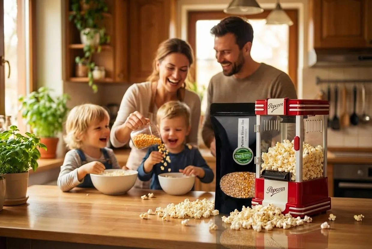Premium Butterfly Popcorn Corn 500 g XL objętość pop 1:46 z opakowaniem chroniącym smak bez GMO