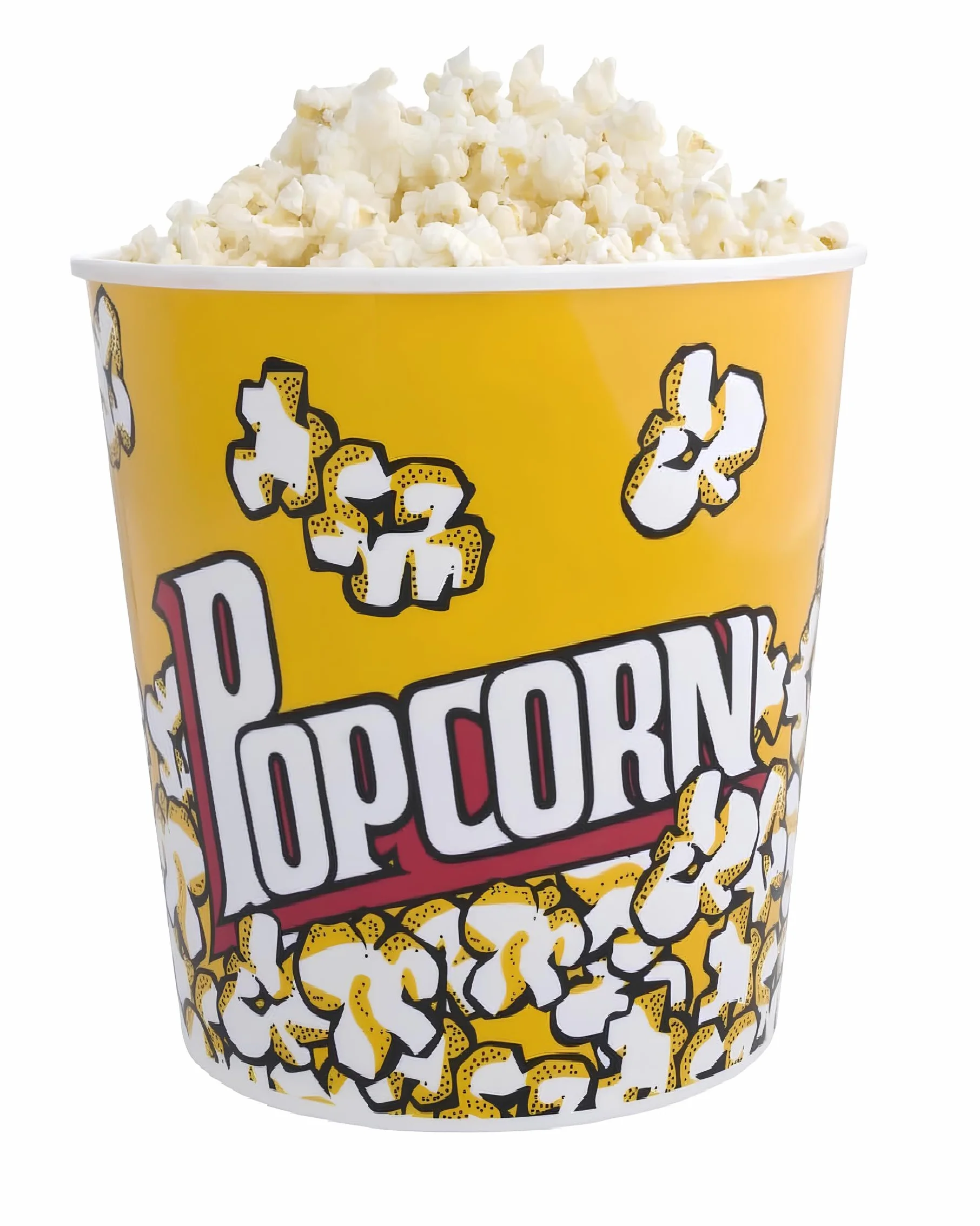 Wiadro Popcorn 3,6 l Pojemności Wielokrotnego Użytku Zmywalne Miska na Popcorn