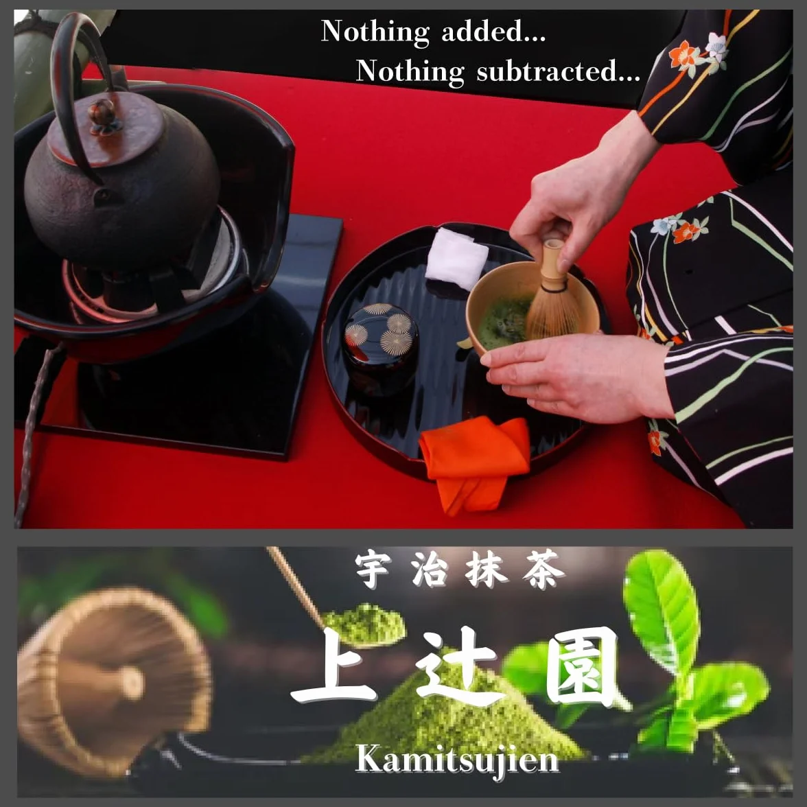 Kamitsujien Matcha Ceremonialna 30 g z Uji Kyoto – 100% Japońska Matcha do Herbaty, Latte i Deserów