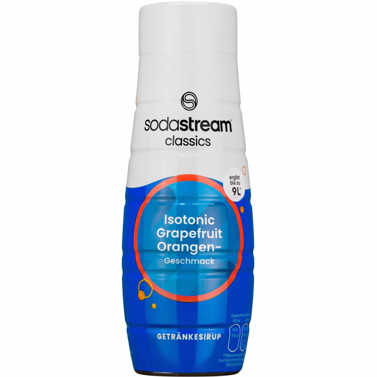 Sodastream 3x SYROP IZOTONIK GREJPFRUT POMARAŃCZA KONCENTRAT 440ML