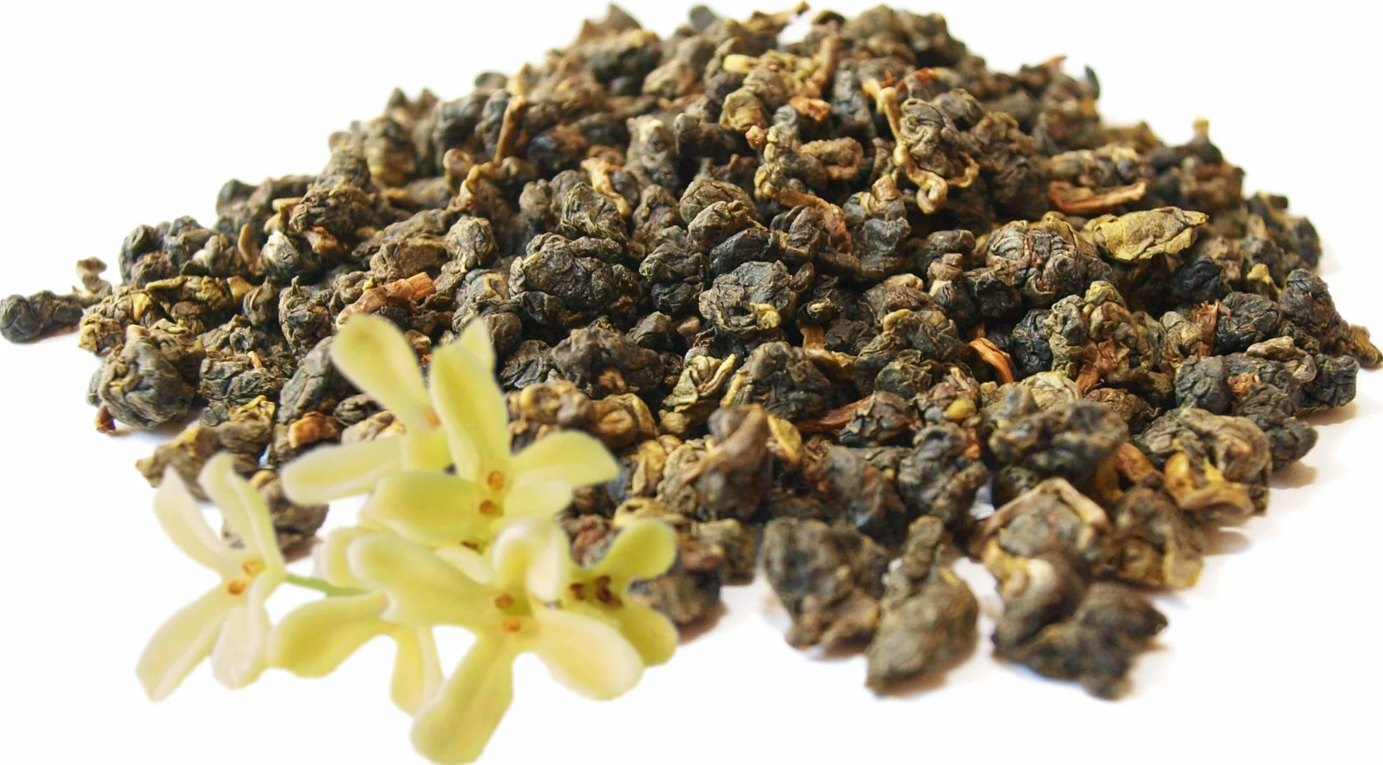 dreikraut Gui Hua - szlachetna herbata oolong z kwiatami osmantusa, 100 g, z północnej Tajlandii, ręcznie wyselekcjonowana, naturalna